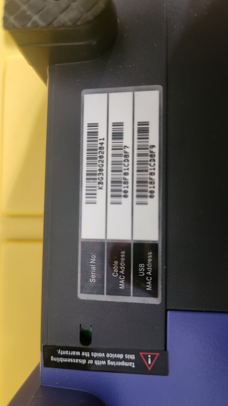 Linksys BEFCMU10 ver.4 Cable Modem Blue Black USB Ethernet Coaxial RJ-45