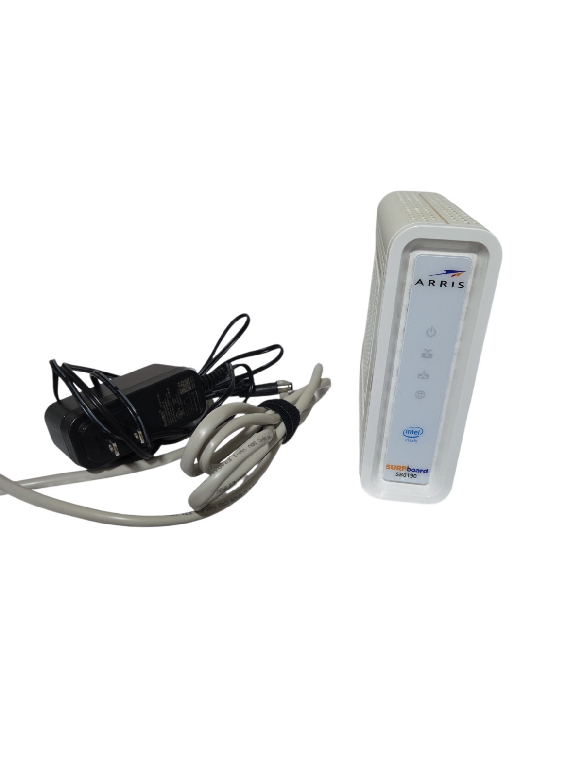 Arris Surfboard SB6190 DOCSIS 3.0 Cable Modem ~ White ~ Power Tested