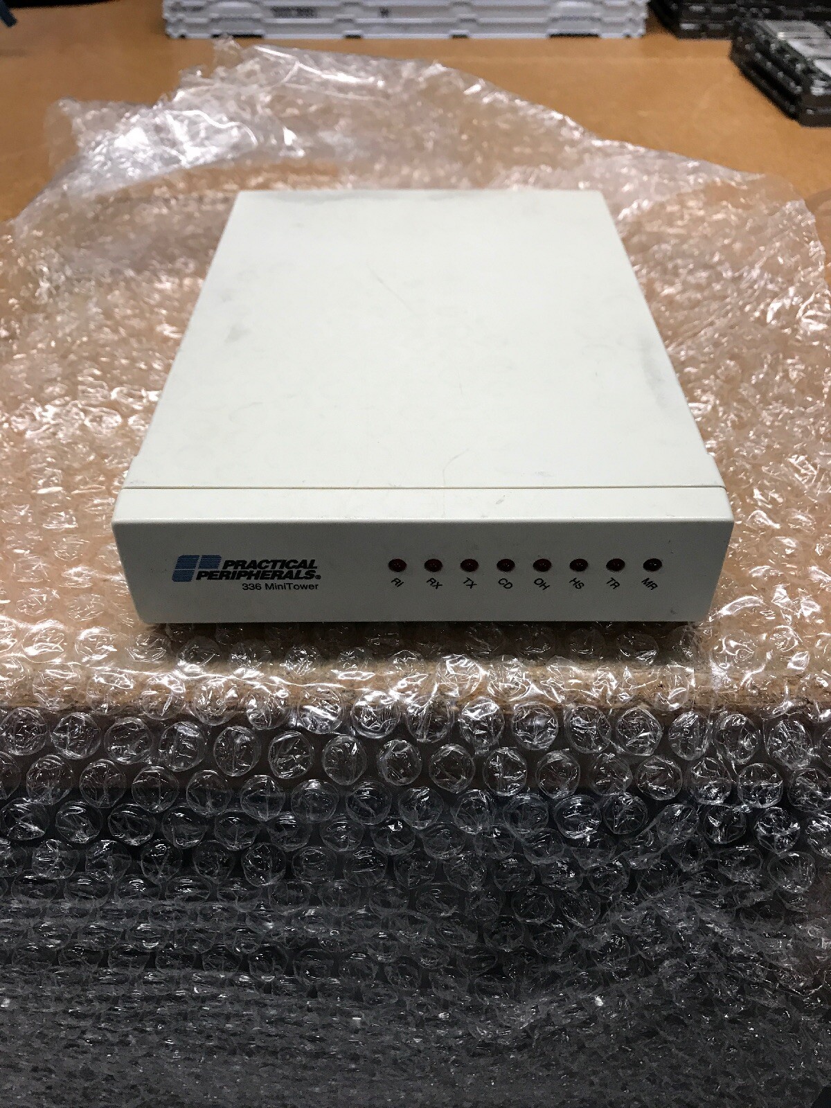 Practical Peripherals PM366 Model 4719us External Modem with AC Adapter Tested W