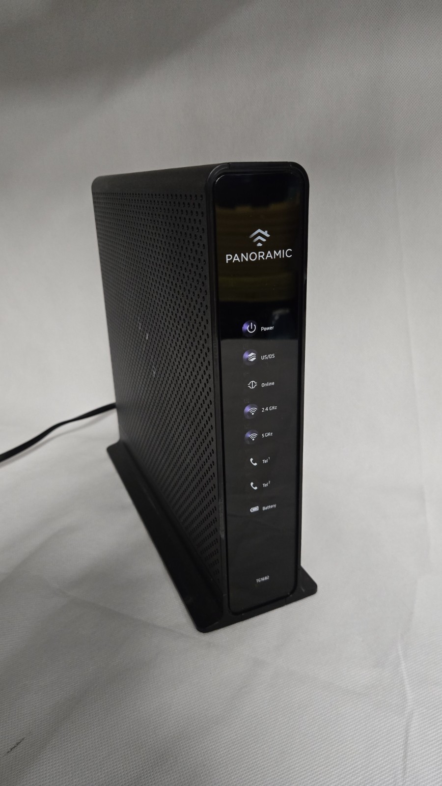ARRIS Panoramic TG1682G Modem Wireless Dual Band Router Includes Cord