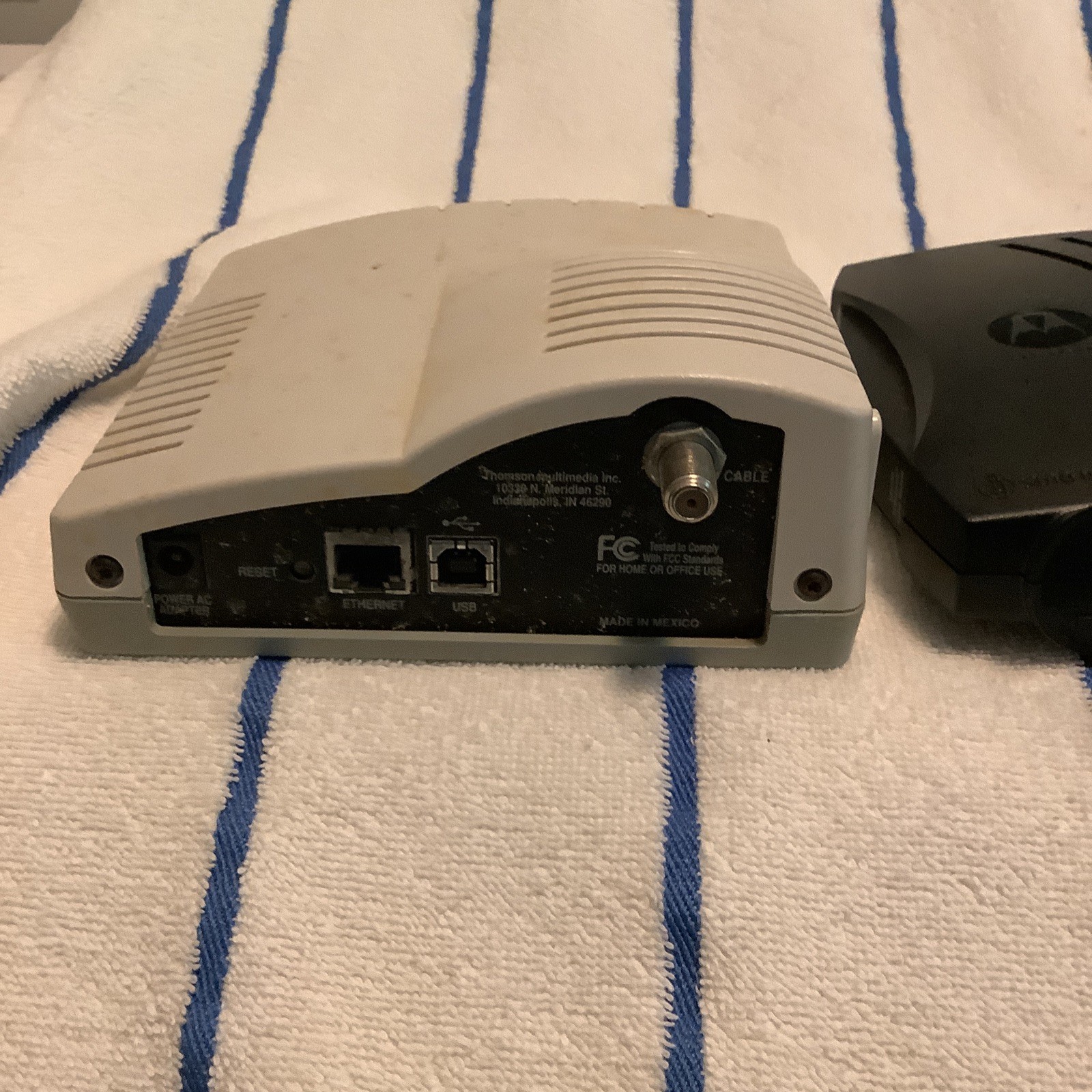 RCA Modem and Motorola Modem Set of 2