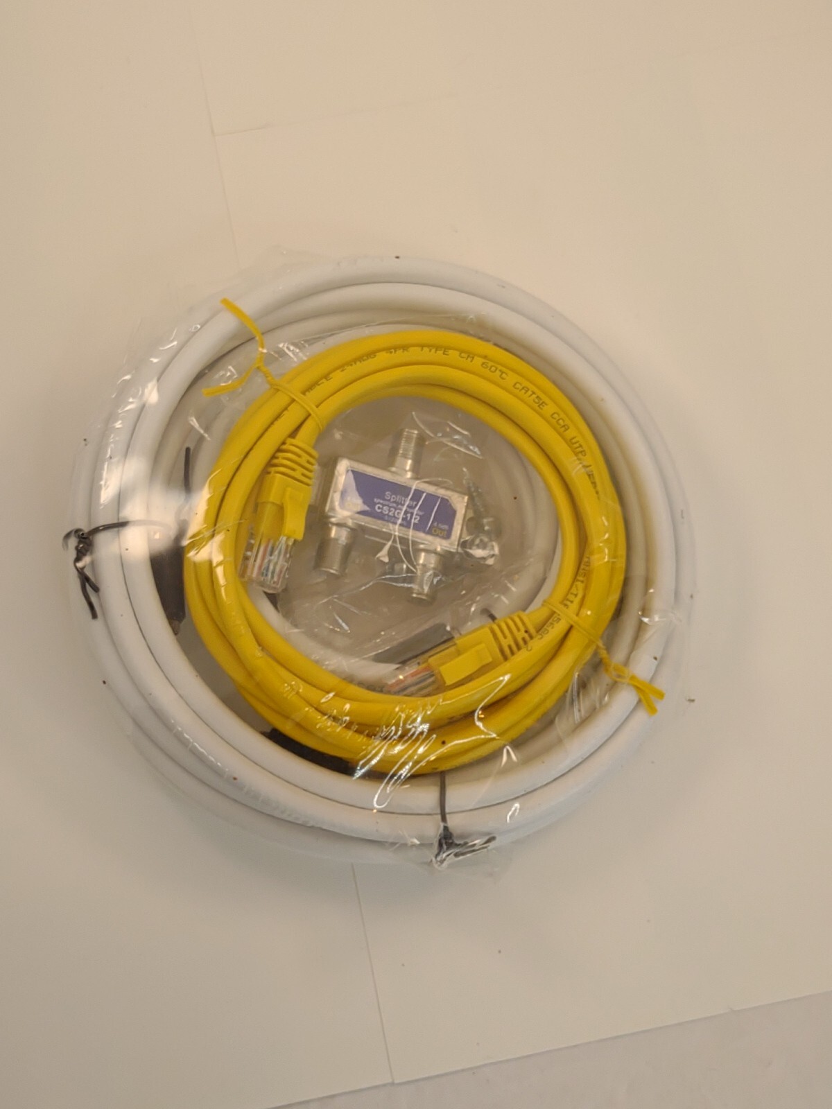 PPC 606211-PPC Kit 12ft 6ft Coax Jumper 7ft Cat 5e Jumper MFG#CH-SIK-DATA-02B