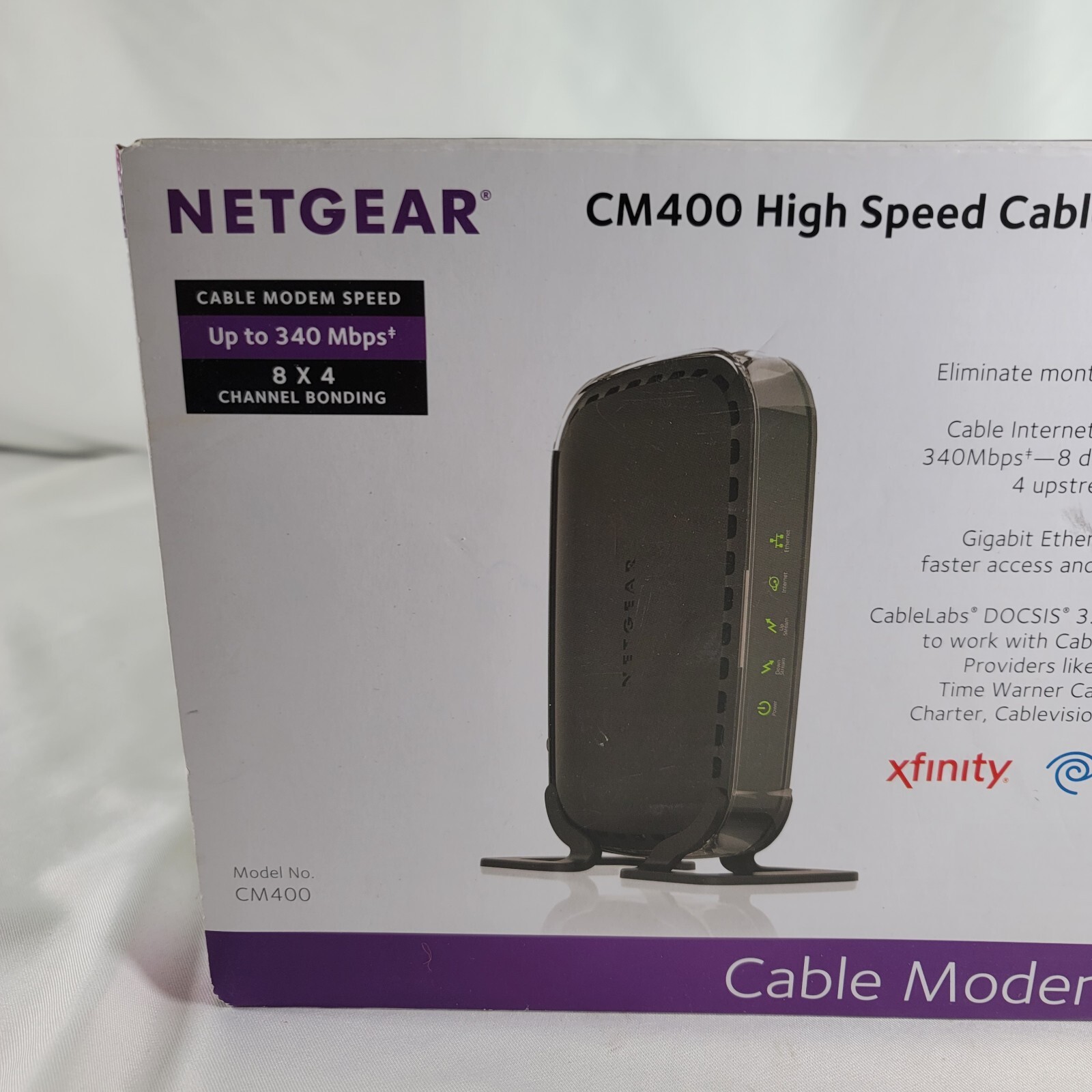 NETGEAR CM400 HIGH SPEED CABLE MODEM