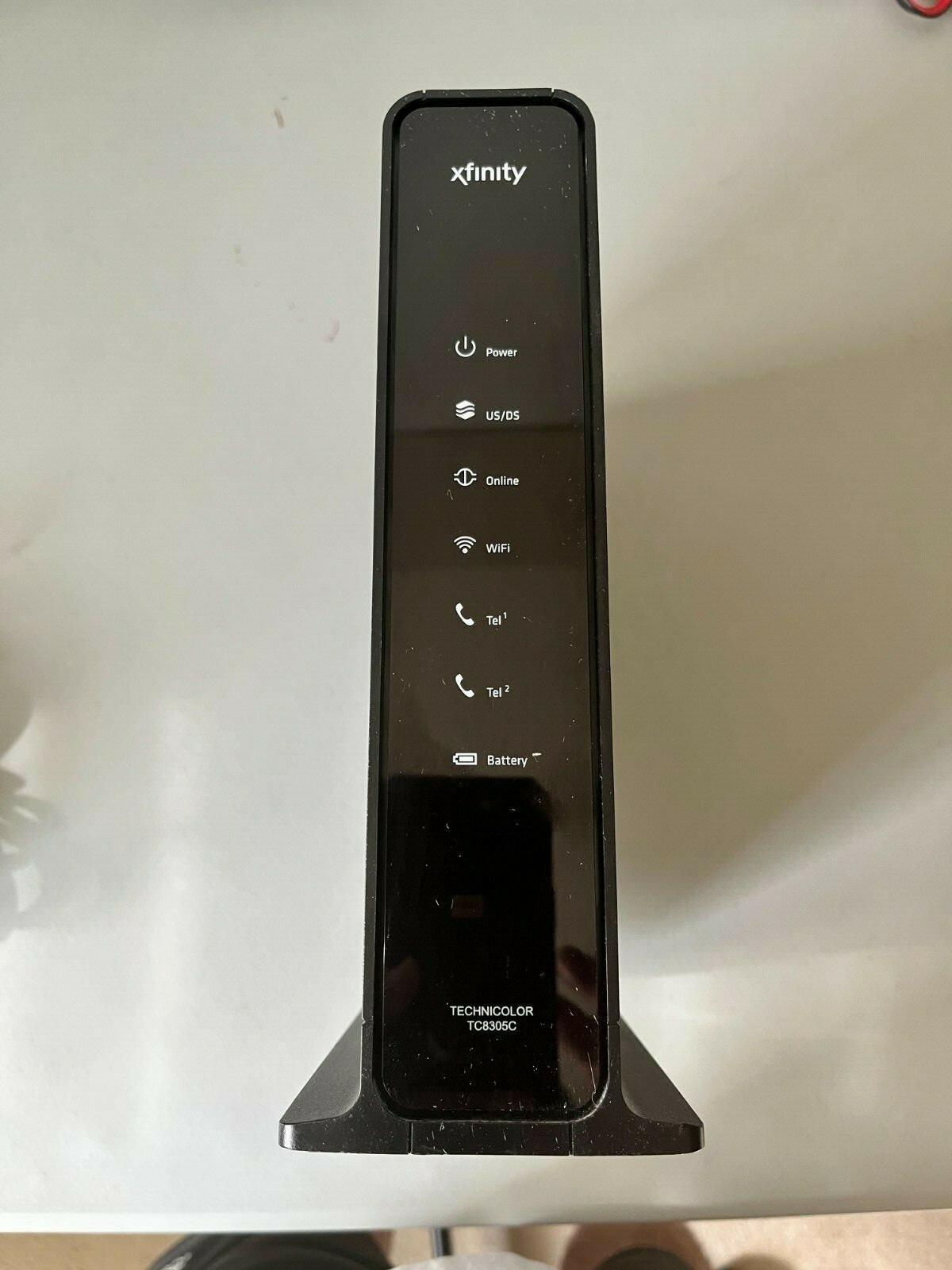 XFINITY COMCAST TECHNICOLOR TC8305C DOCSIS 3.0 IPv6 CABLE MODEM/ROUTER /PHONE 