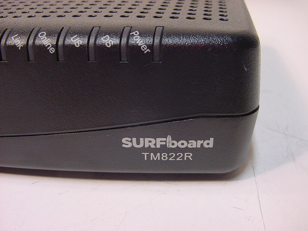 ARRIS SURFBOARD XFINITY INTERNET & VOICE MODEM TM822R – NO POWER CORD INCLUDED