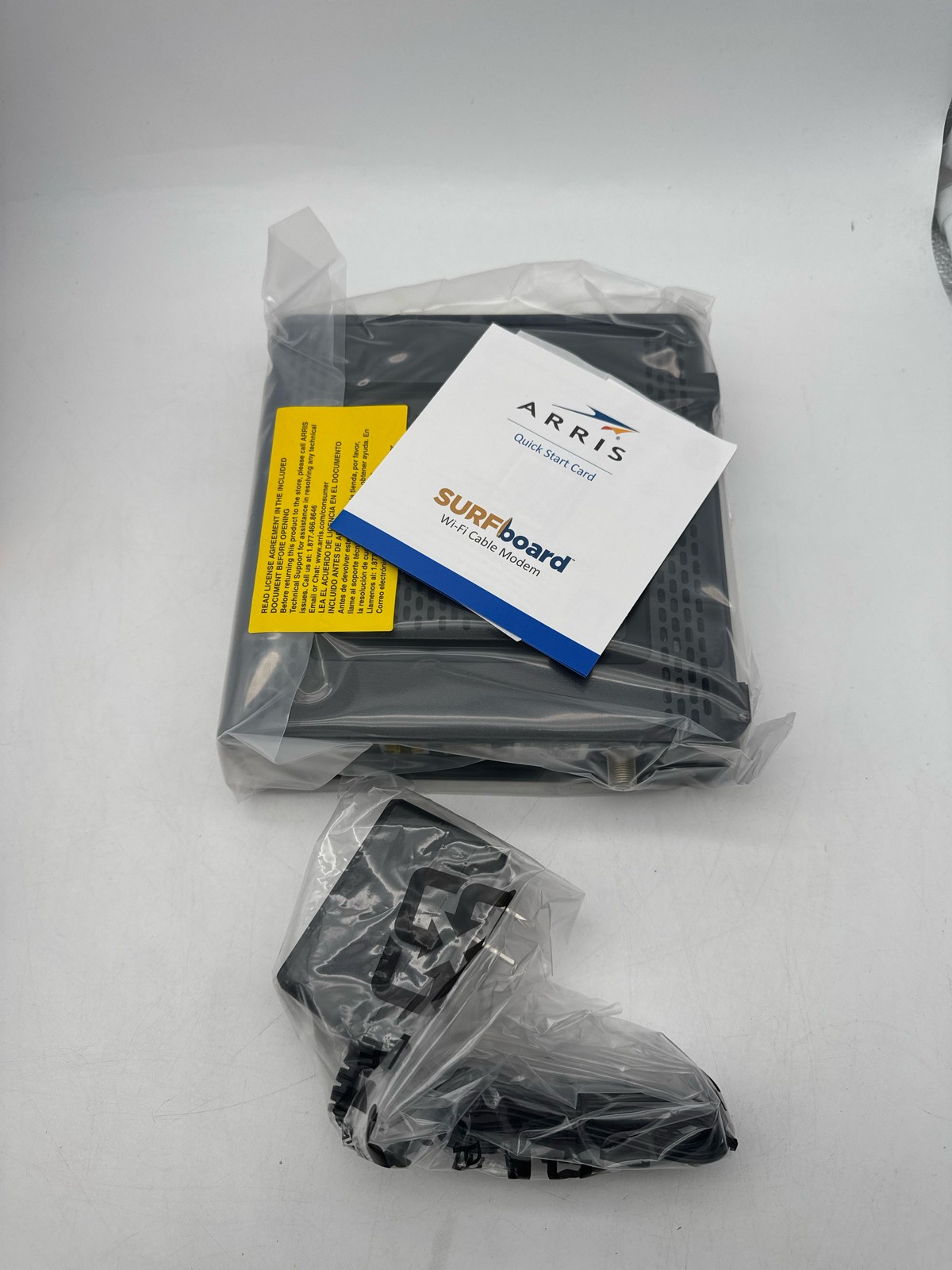 ARRIS SURFboard SBG10 DOCSIS 3.0 Cable Modem Router Combo AC1600 Gigabit Black
