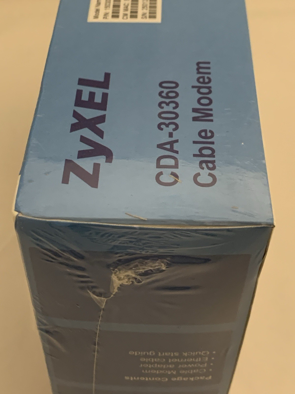 ZyXEL CDA-30360 Cable Modem DOCSIS 3.0 8×4, by Hitron Technologies – Sealed Box