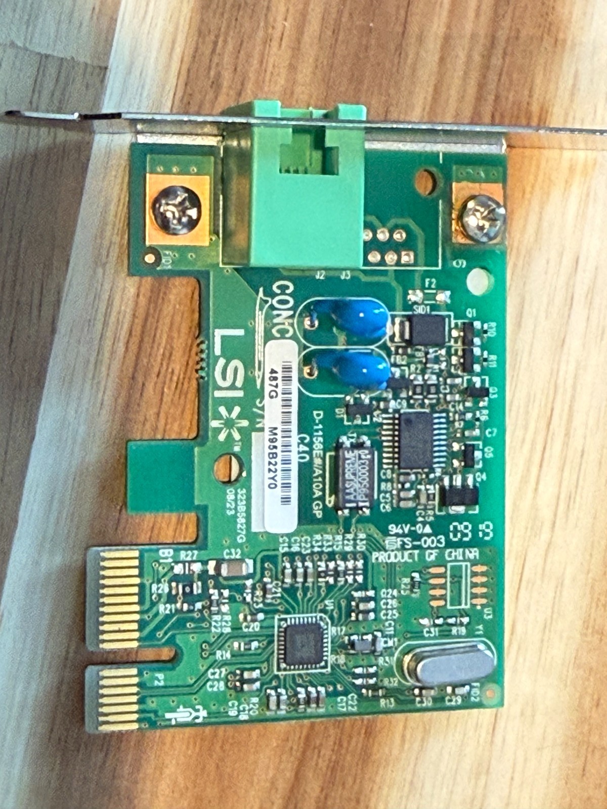 ANATEL 2264-07-4259 INTERNAL PCI-E INTERNAL MODEM NETWORK CARD