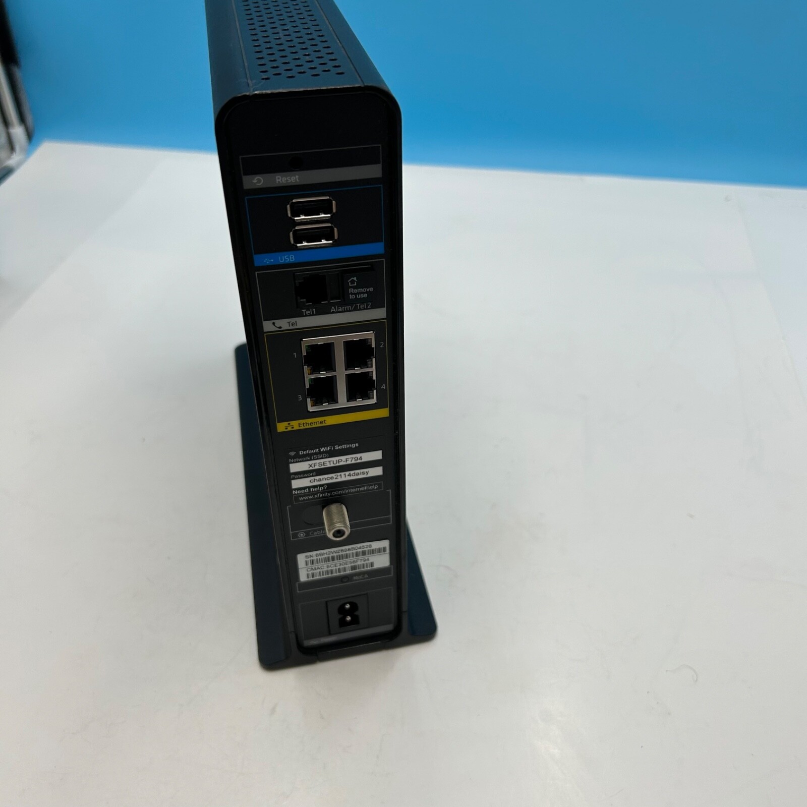Arris XB3 DualBand Wifi Router TG1682G Cable Modem -Xfinity Comcast not tested