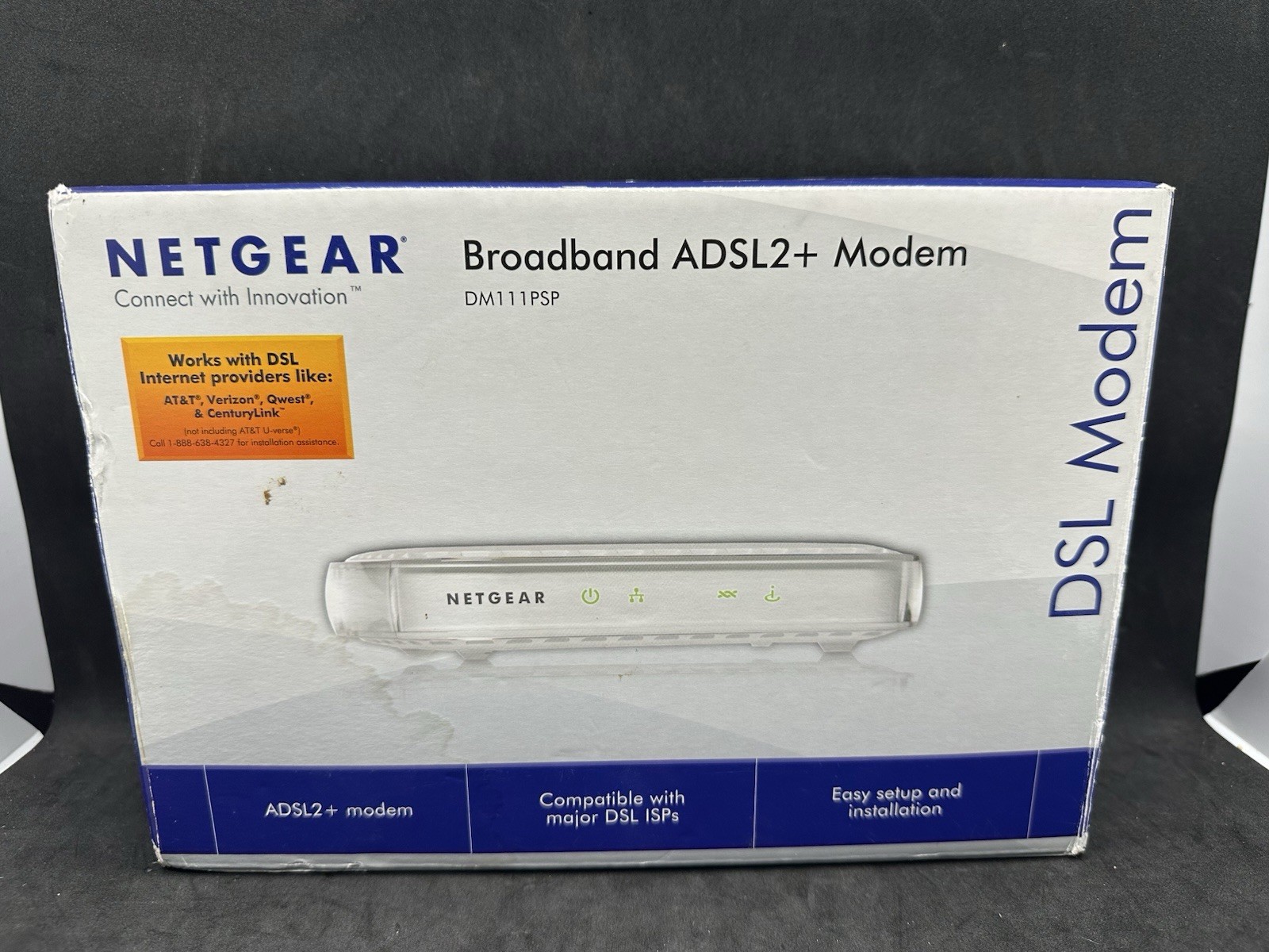 NETGEAR Broadband ADSL2+ Modem DM111PSP DSL Modem Never Used