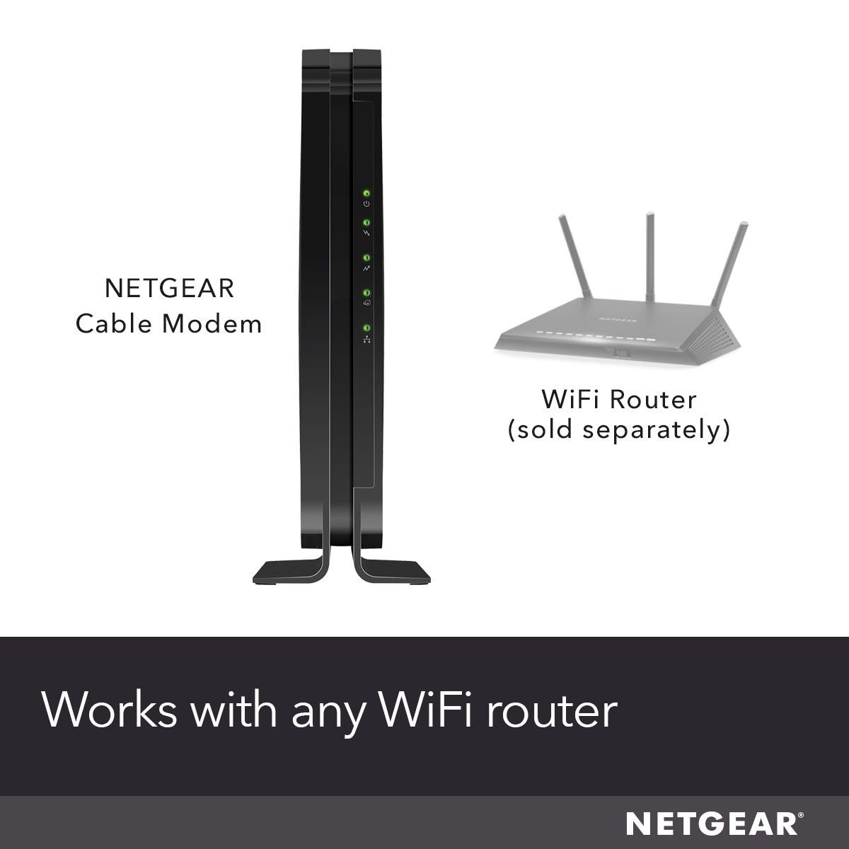 DOCSIS 3.0 Cable Modem for Xfinity, Cox – High-Speed Internet Up to 400 Mbps