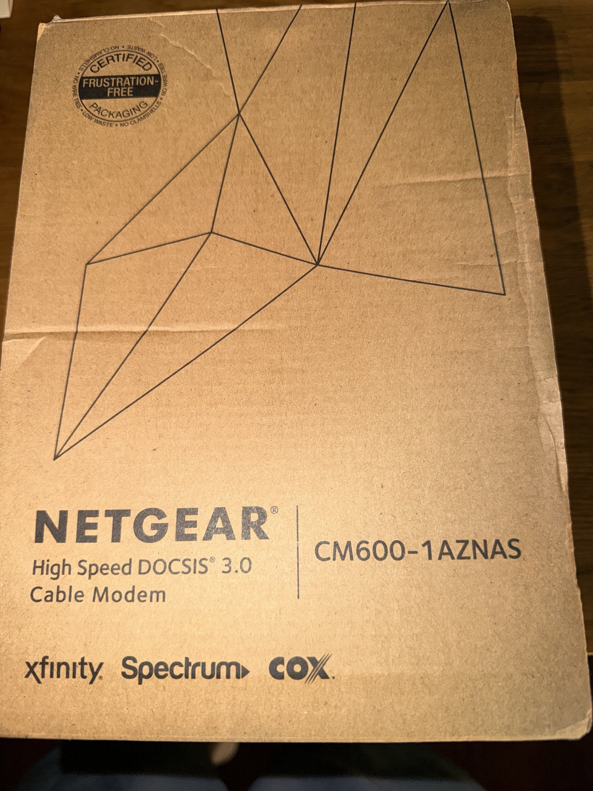 NETGEAR CM600-1AZNAS 960Mbps DOCSIS 3.0 Cable Modem