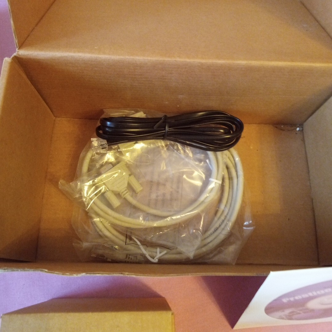 ZyXEL Prestige 841C VDSL Modem New old stock in box with cord dvd READ
