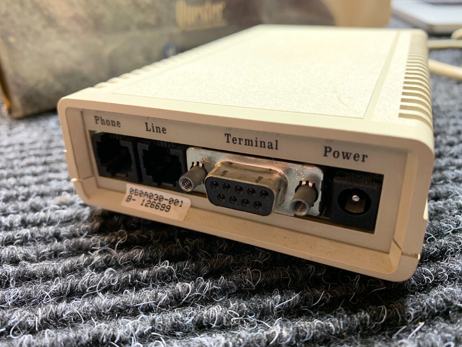 General DataComm Quester v.34 Data/Fax External Modem – Tested