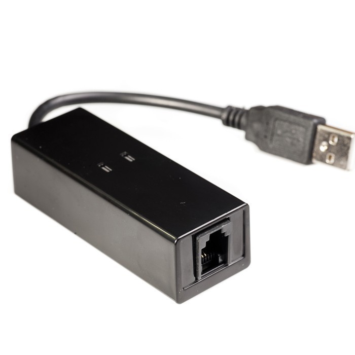 External USB 56K Voice Fax Data Dial Up Modem V.90 V.92 XP Win7 32 & 64 Bit
