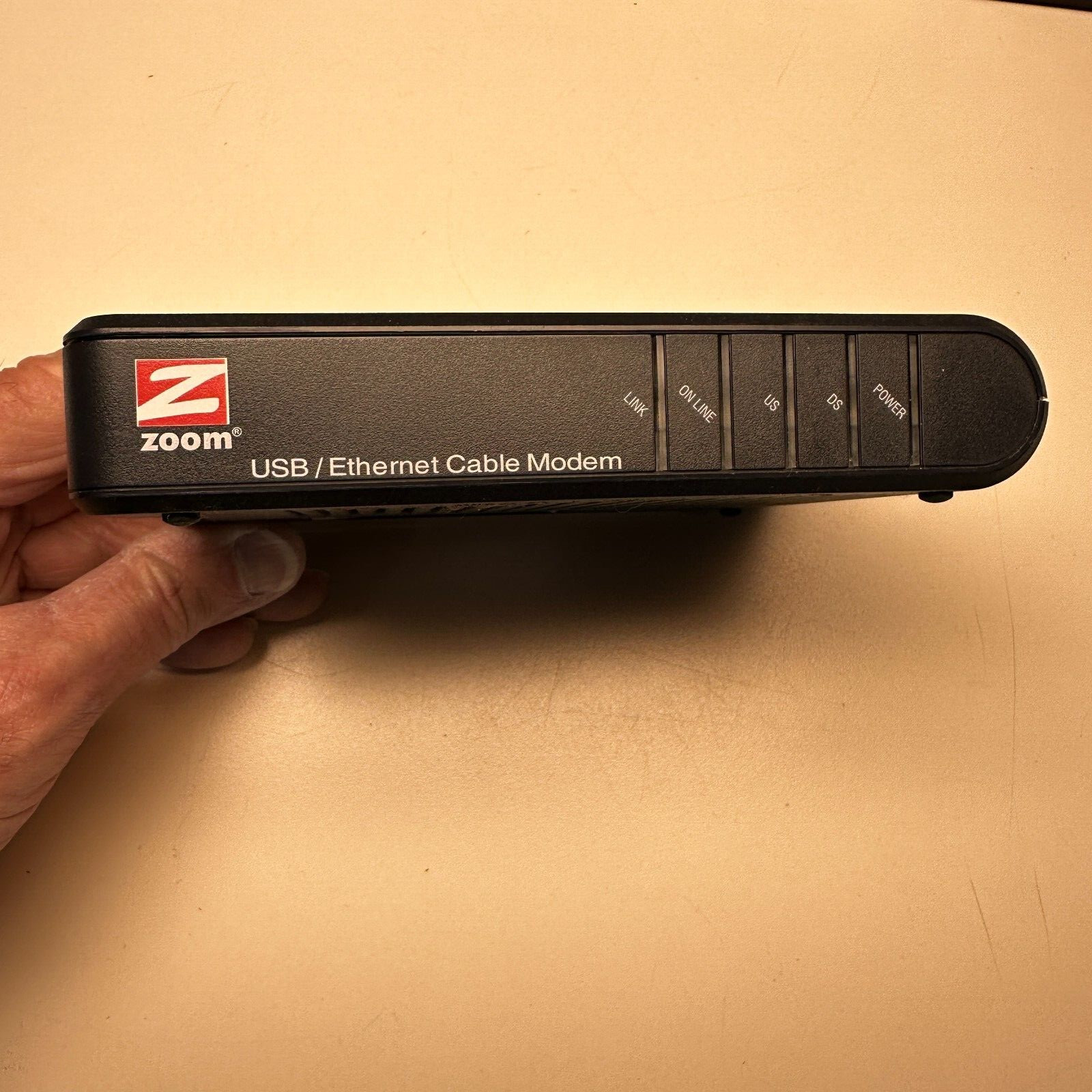 Zoom USB Ethernet Cable Modem Model 5241 Series 1051 With Power Cord
