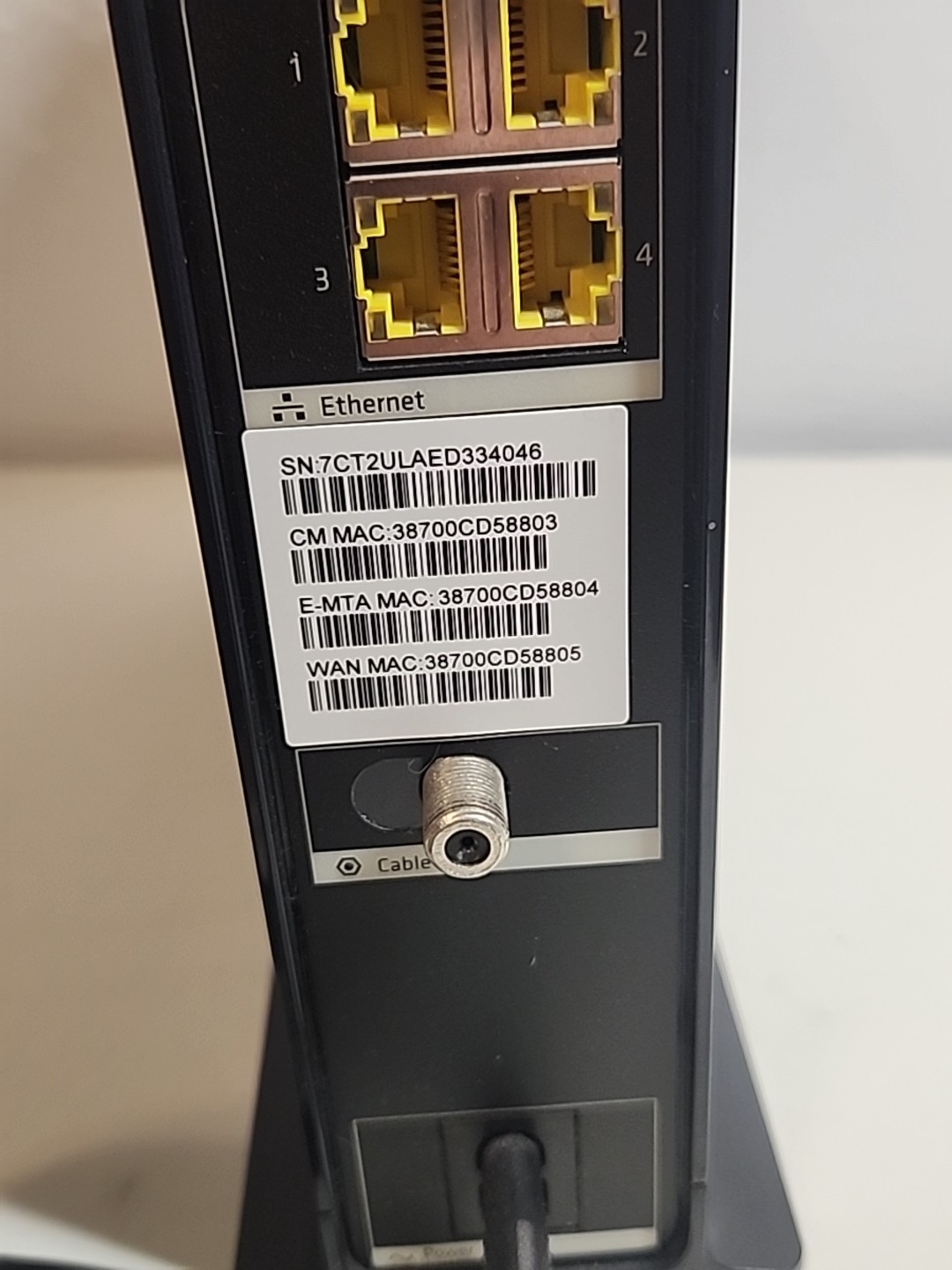 ARRIS Touchstone TG2472G Cable Voice Gateway Modem 24×8 DOCSIS 3.0 Gateway W/AC