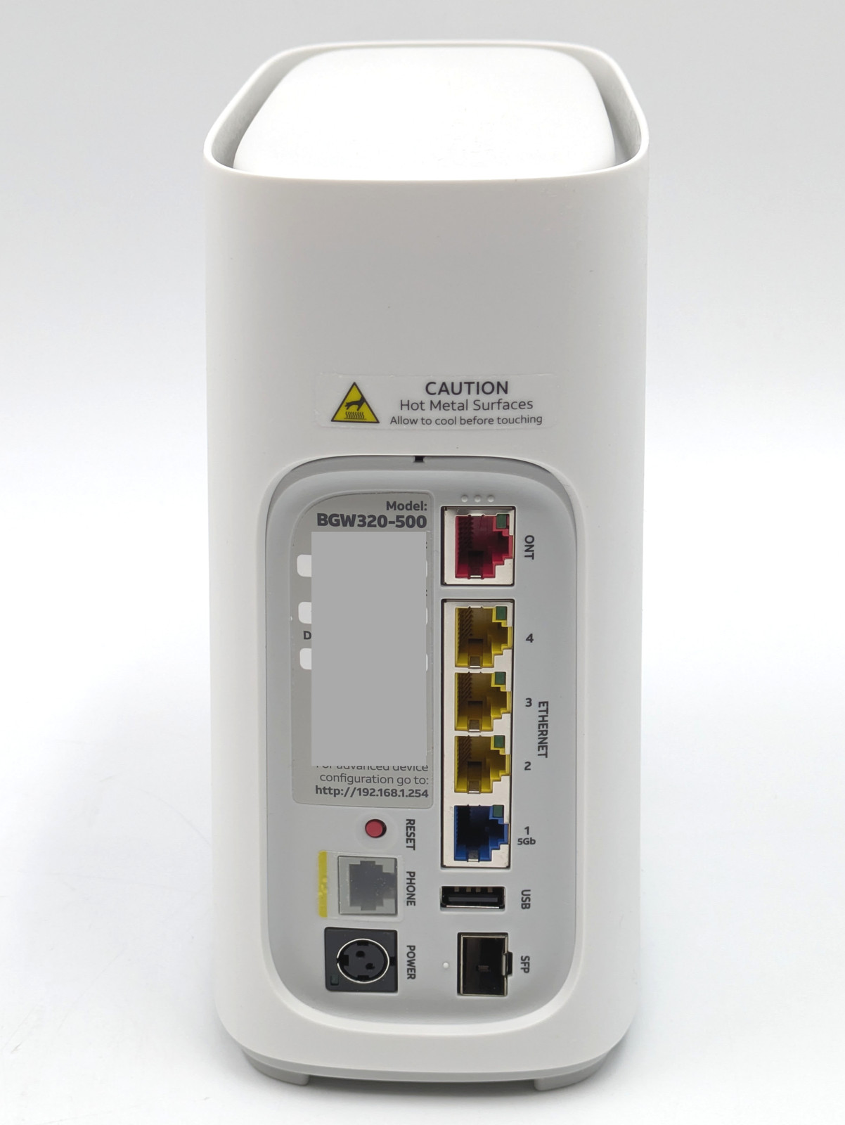 AT&T Fiber Internet Kit Wi-Fi Router (BGW320-500) in White Lot of 2