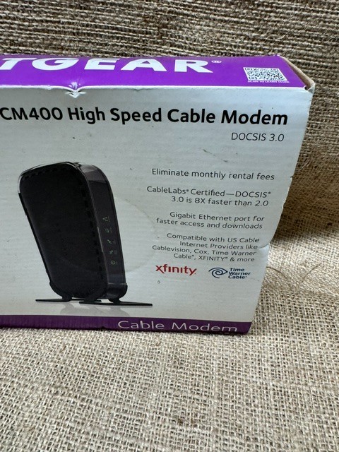 Netgear CM400 High Speed Cable Modem DOCSIS 3.0*New