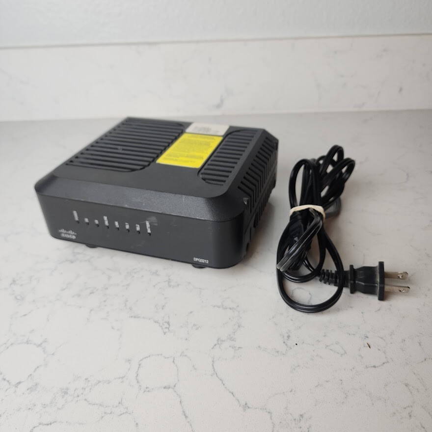 Cisco DPQ3212 Cable Modem w Embedded Digital Voice Adapter-Power Cord