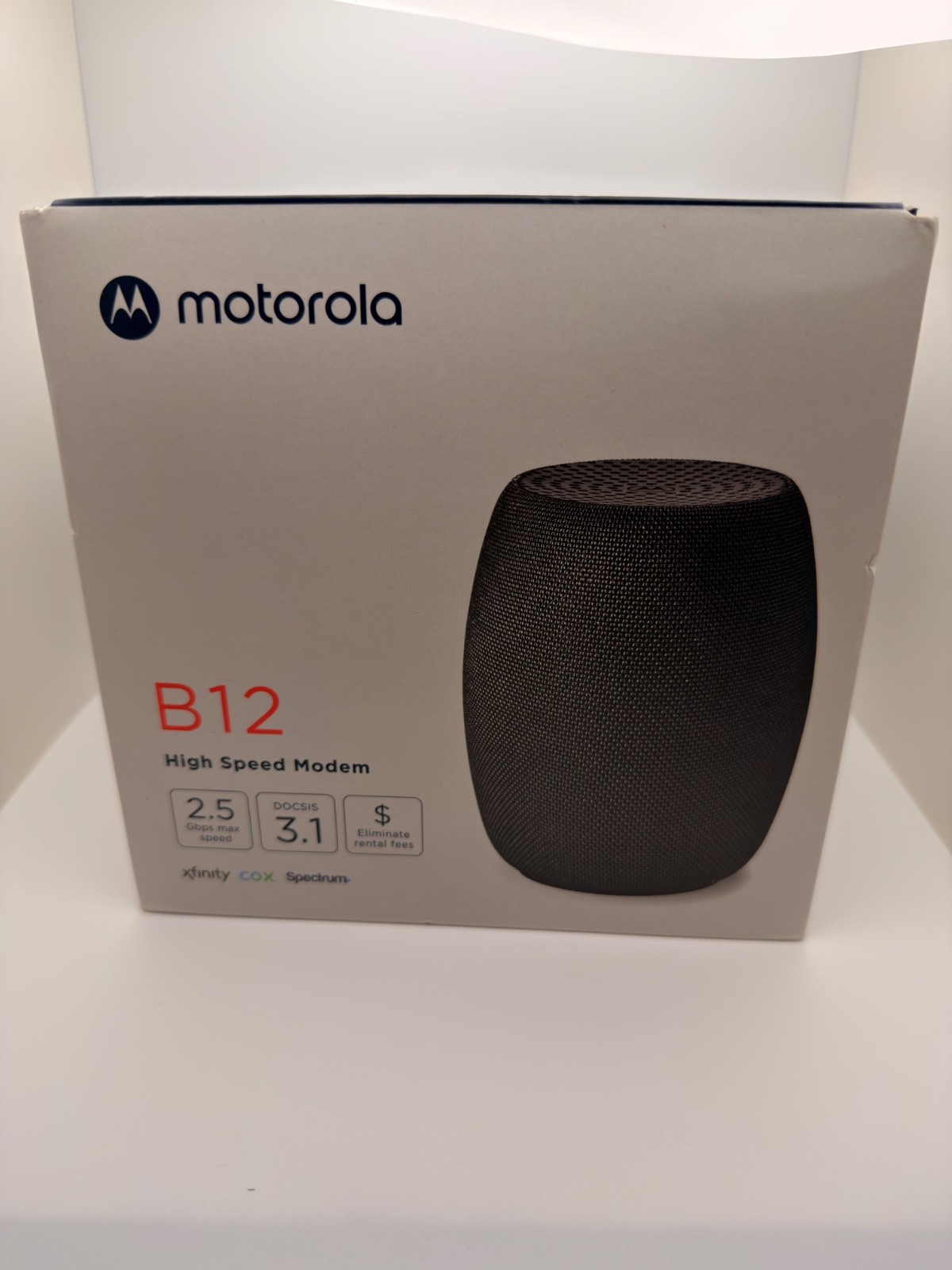 Motorola B12 – Advanced Compact Cable Modem 2500 Mbps Max2.5 Gbps Port MB8611