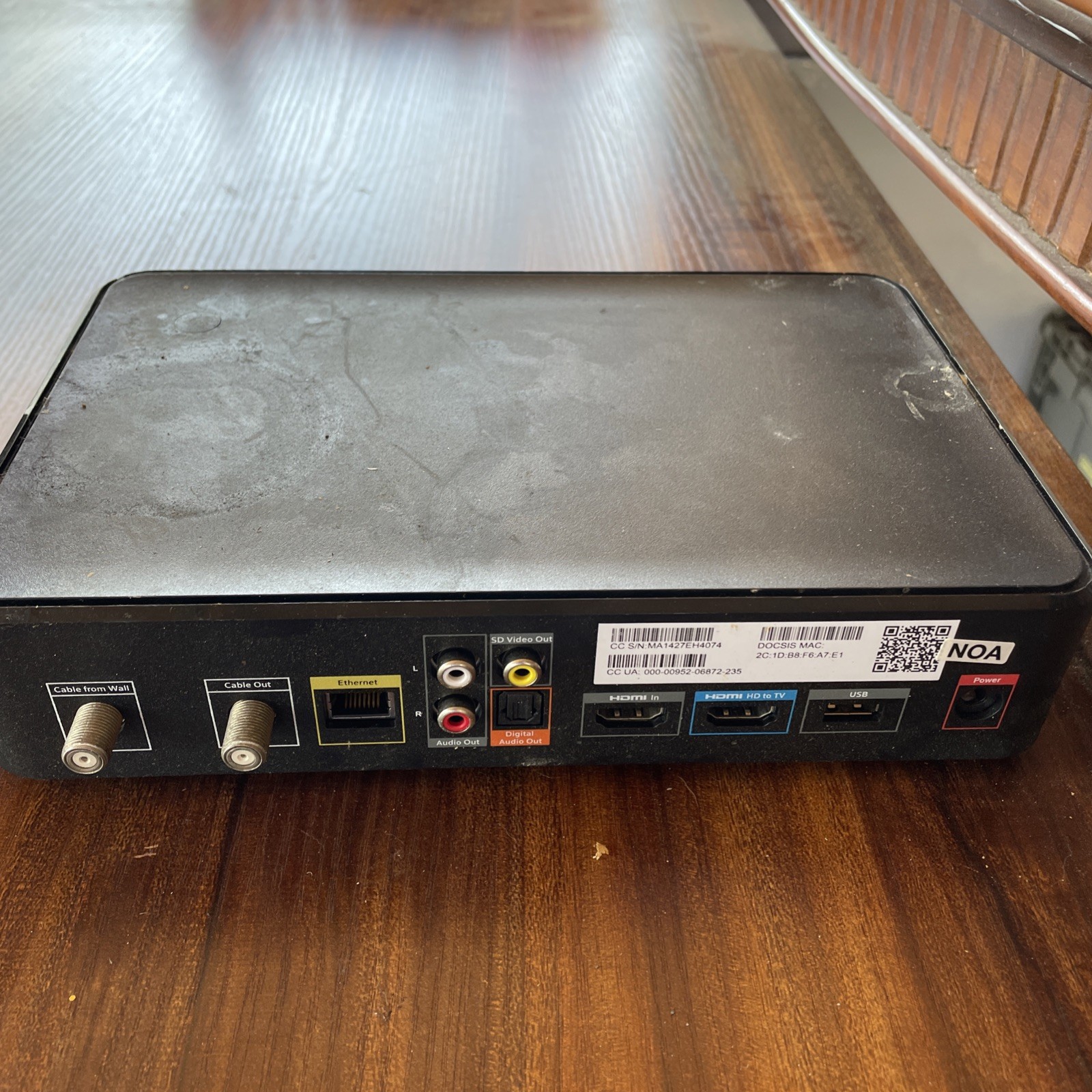 Lot Of 4 Netgear Routers Modems N300 + Cable Box Untested As Is Parts Repair