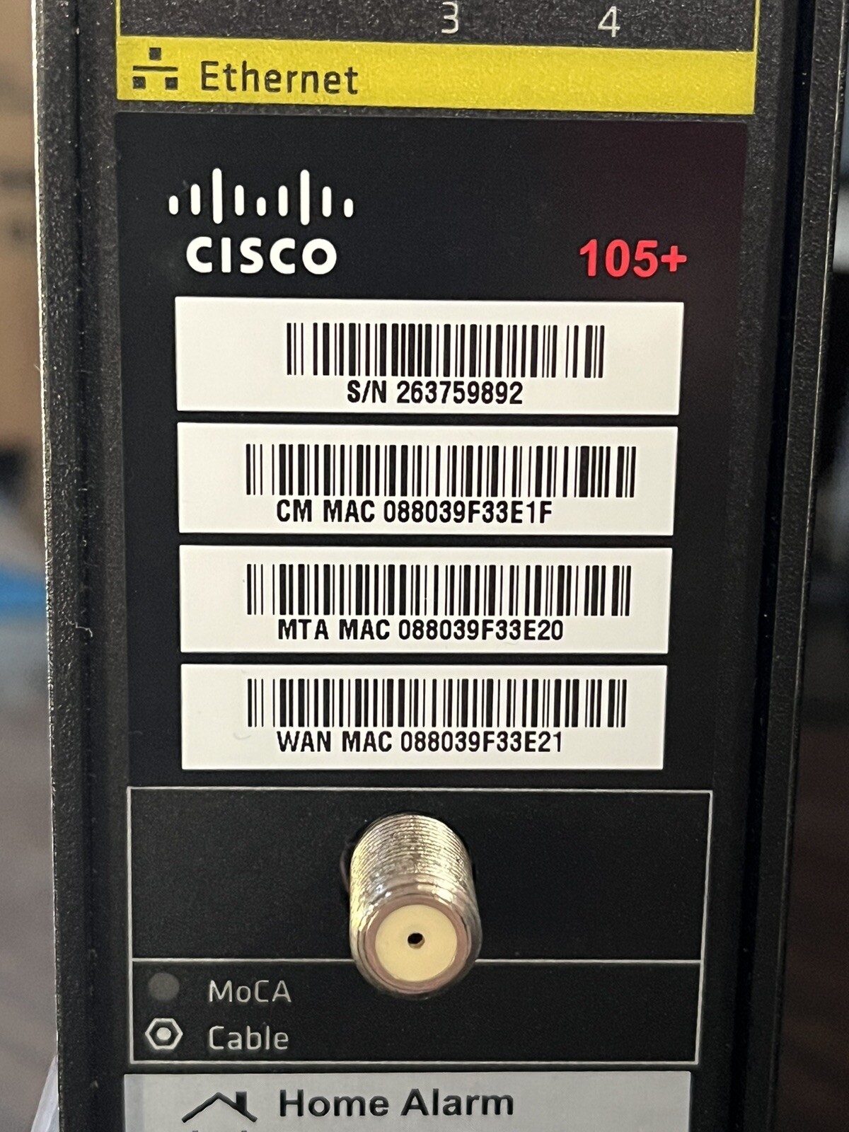Cisco DPC3939 (XB3) Xfinity Wireless AC Voice Gateway DOCSIS 3.0 Tested Working