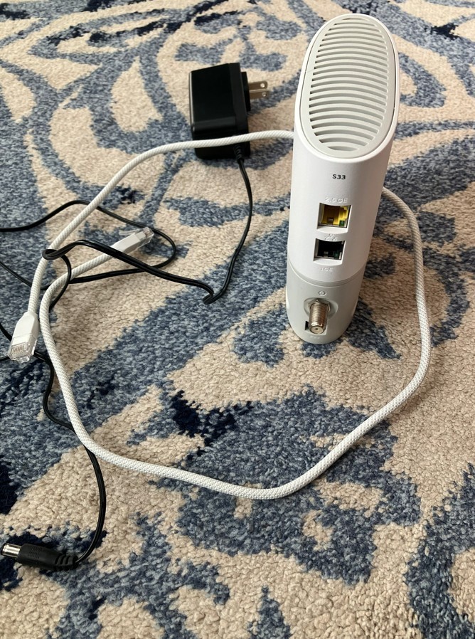 ARRIS S33 SURFboard DOCSIS 3.1 Multi-Gigabit Cable Modem 2.5 Gbps