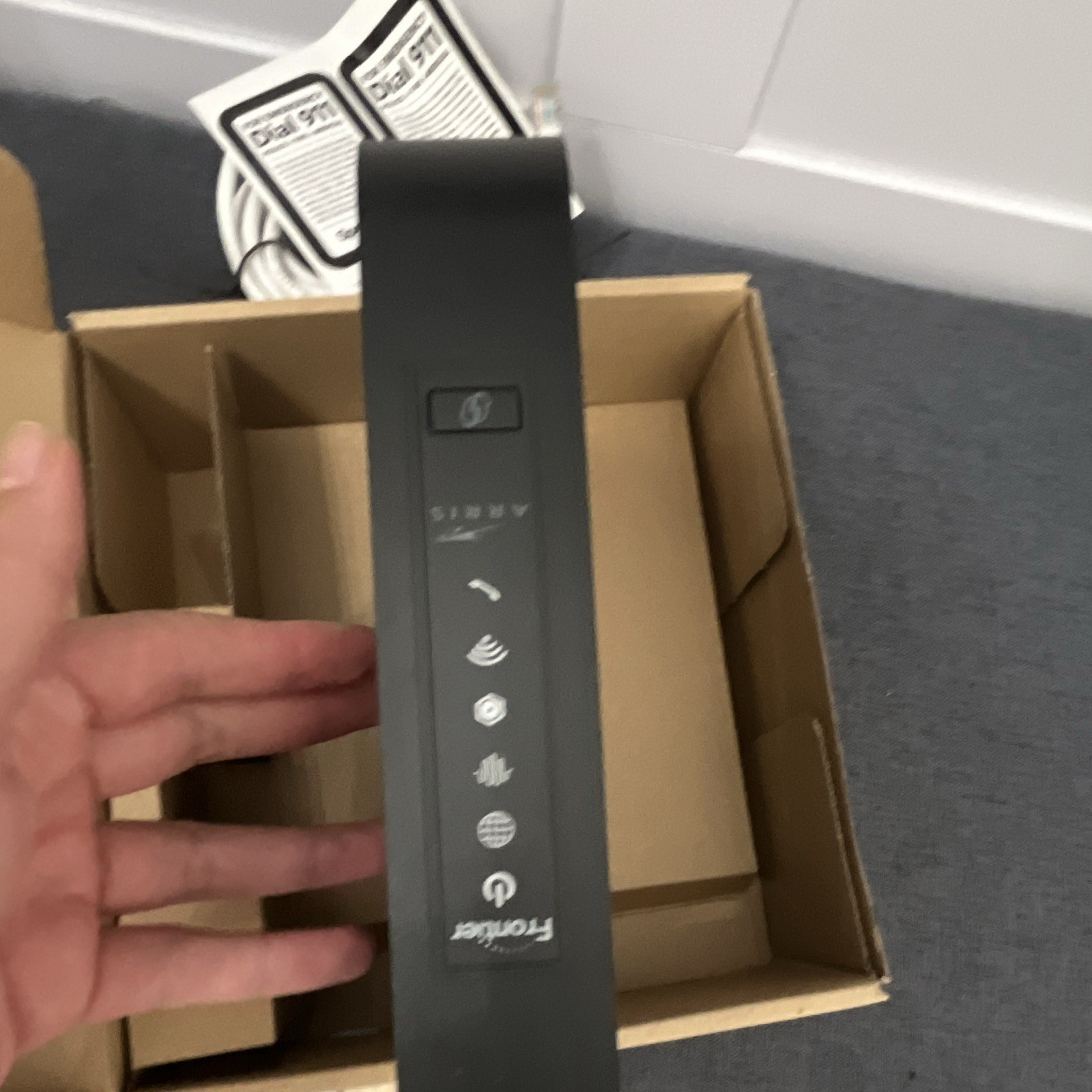 ARRIS E31U2V1 DOCSIS 3.1 VoIP Cable Modem for Spectrum, 2.5 Gbps