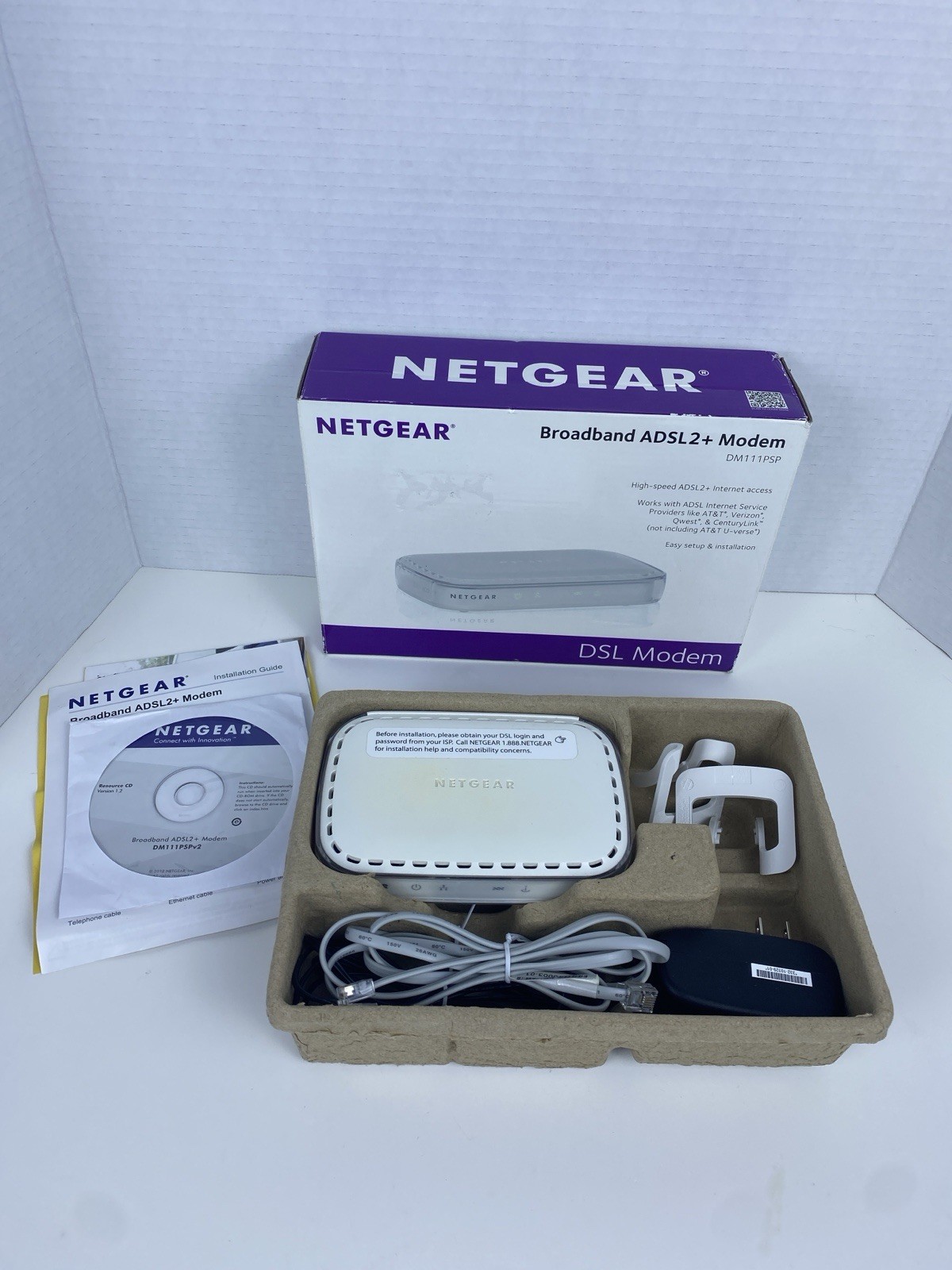 NETGEAR Broadband ADSL2+ Modem DM111PSP DSL Modem