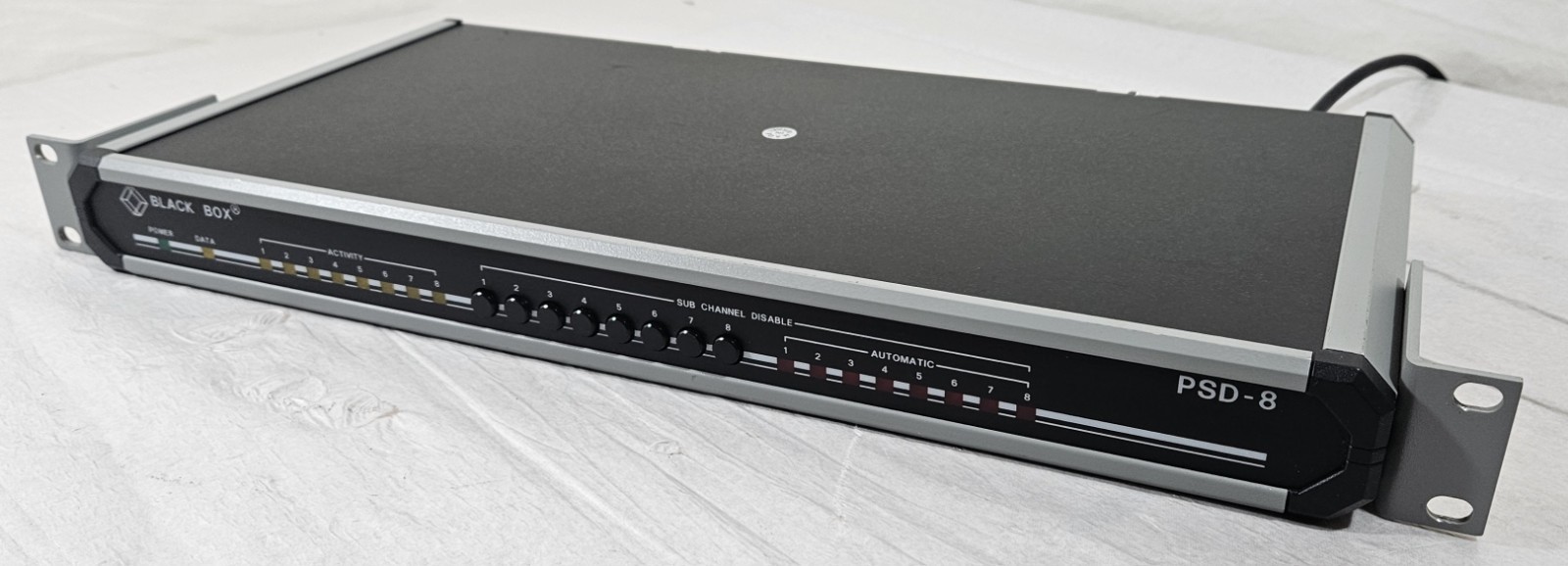 Black Box PSD-8 TL305A Programmable Sharing Device 8-Port – Rack mount.
