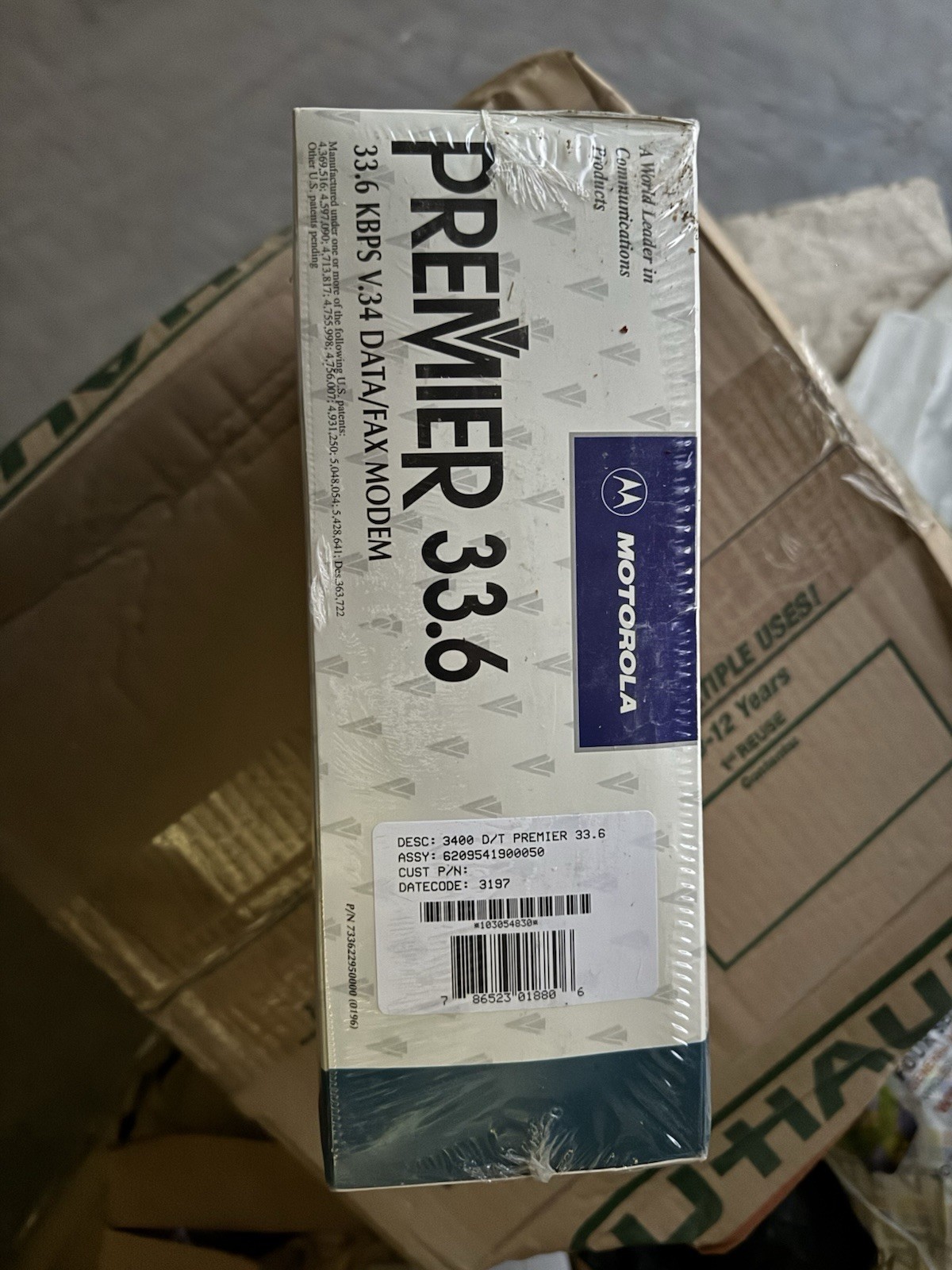 Motorola Premier 33.6 Modem New In Sealed Box