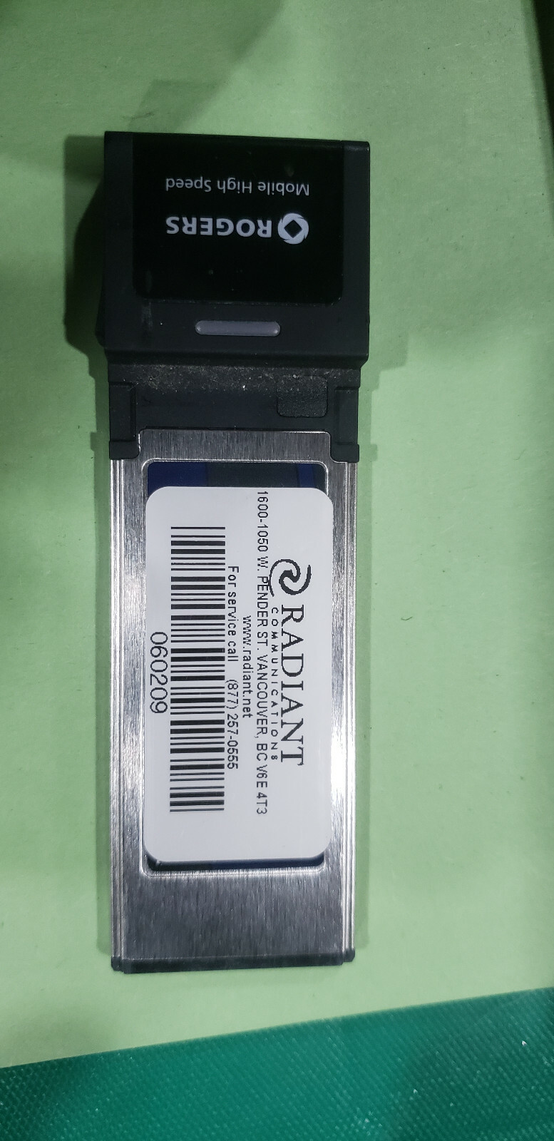 Novatel Merlin Wireless cellular 3G Hotspot Modem – X950D