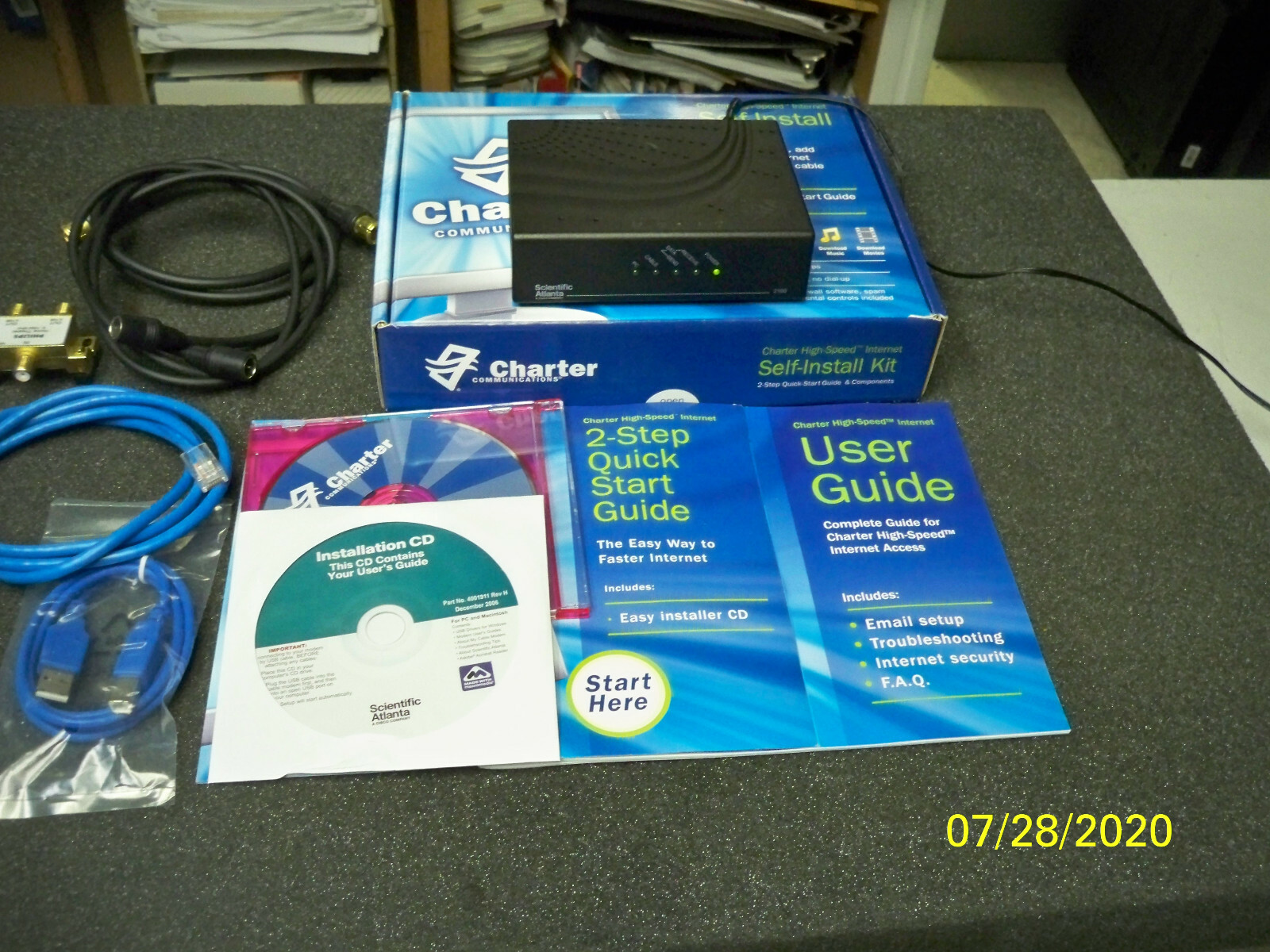 Scientific Atlanta DPC2100R2 MODEM,Cable,Ethernet, USB Interfaces In OEM Box