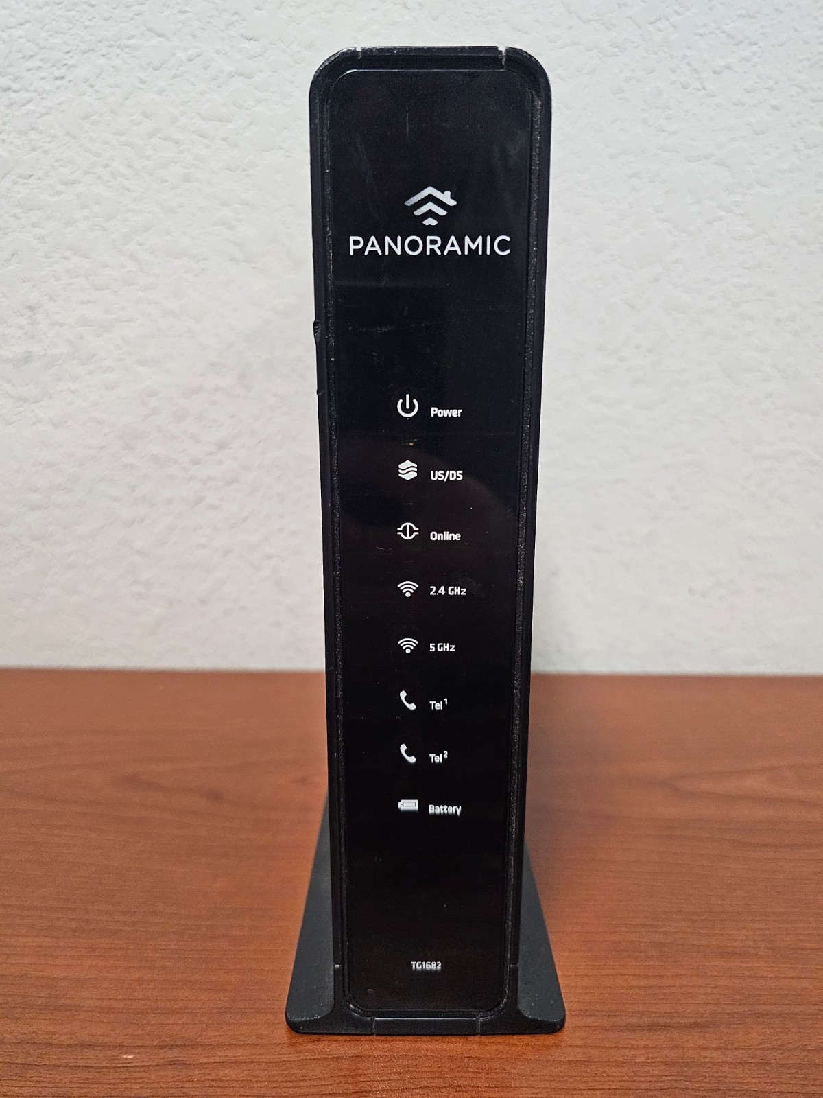 ARRIS TG1682G Wireless Modem Router (Black) – TESTED
