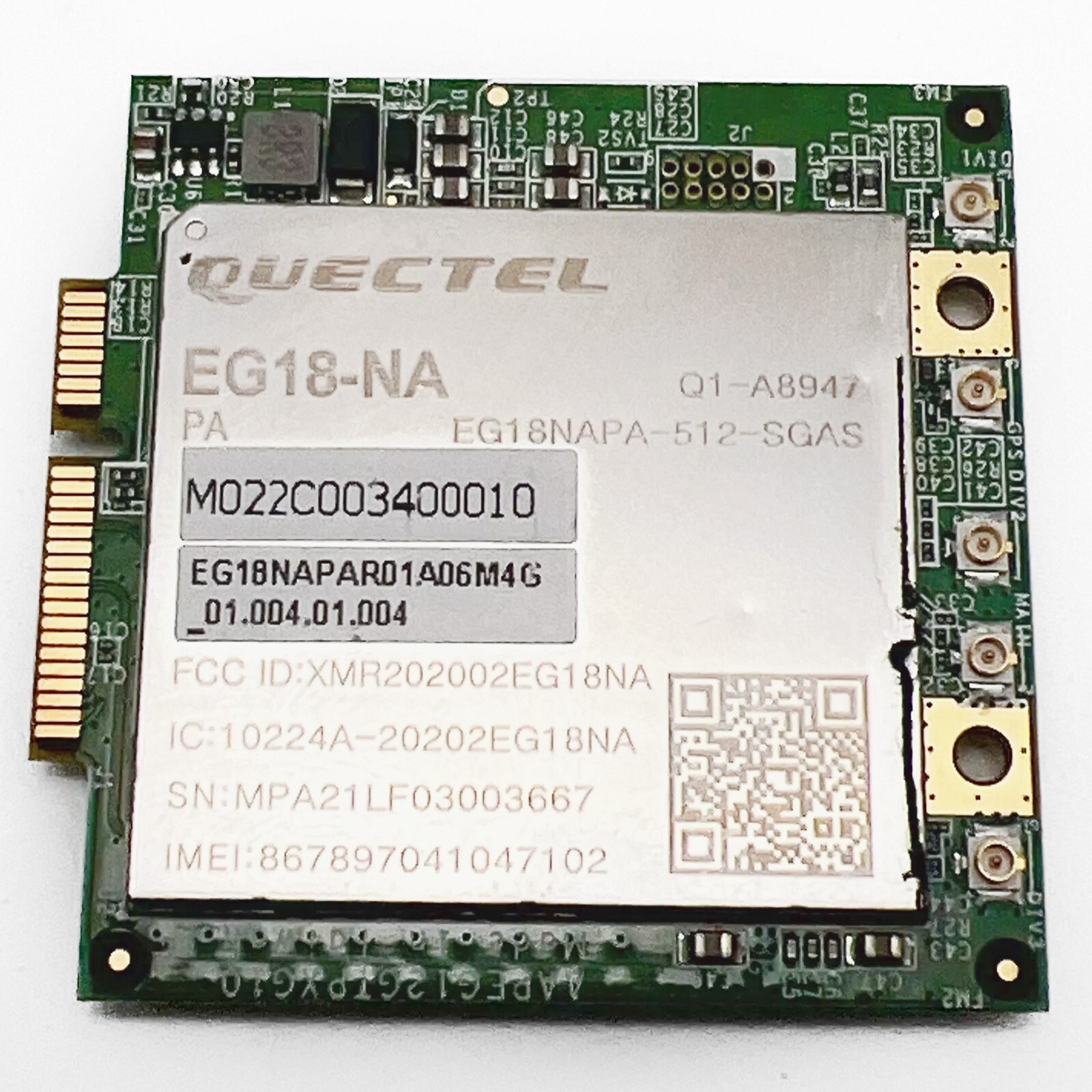 Quectel EG18-NA 4G LTE EG18NAPA-512-SGAS Cellular Wireless LTE Modem