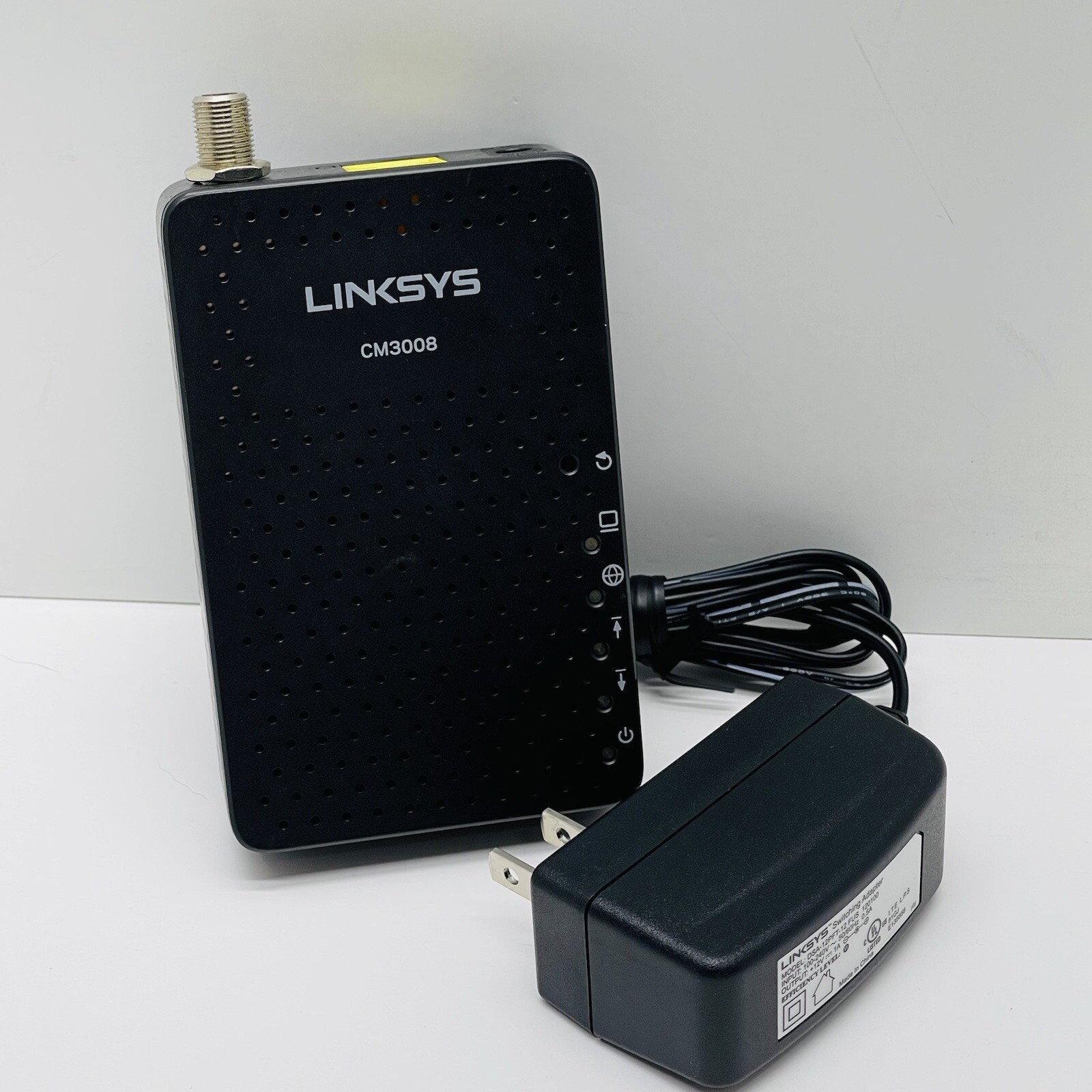 Linksys DOCSIS 3.0 8×4 Cable Modem, Comcast Xfinity, Spectrum, Cox (CM3008)
