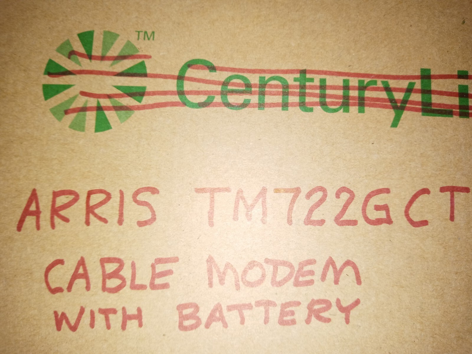 Arris TM722GCT Telephony Modem 3.0 Reverse Compatability Tested FREE SHIPPING