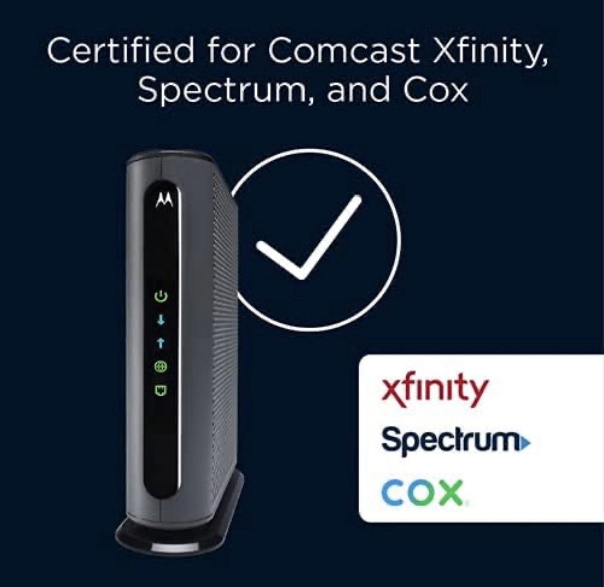 Motorola MB7621 Cable Modem DOCSIS 3.0 With 24×8 Channel Bonding