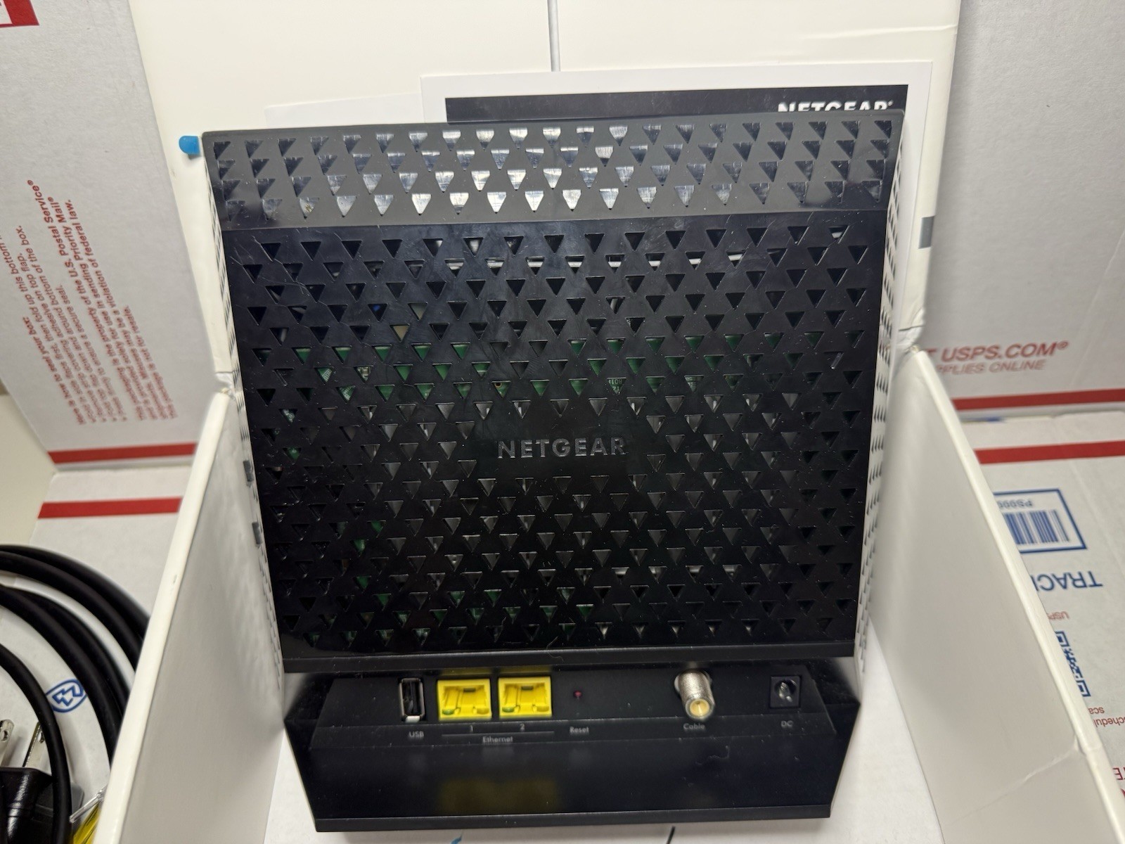 NETGEAR Cable Modem WiFi Router Combo C6250 – AC1600 WiFi speed DOCSIS 3.0