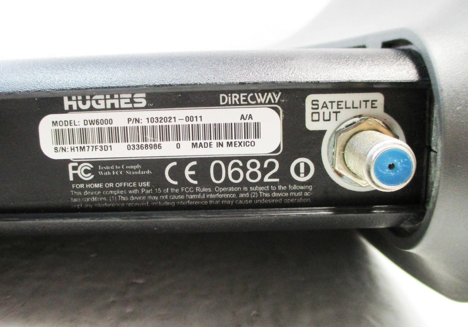 Hughes DW6000 DirecWay Satellite Modem Only