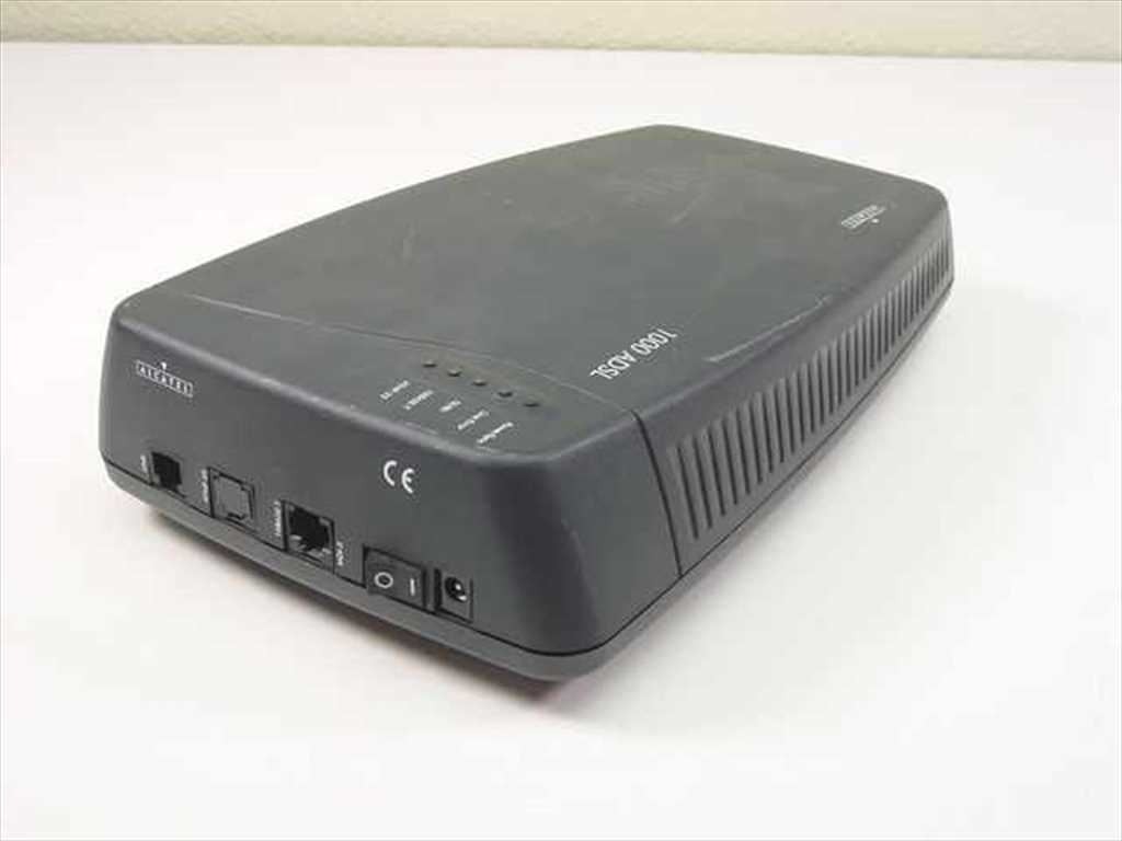 Alcatel ISDN Asymmetric Digital Subscriber Line Modem PN 3EC18202AAAA 1000 ADSL