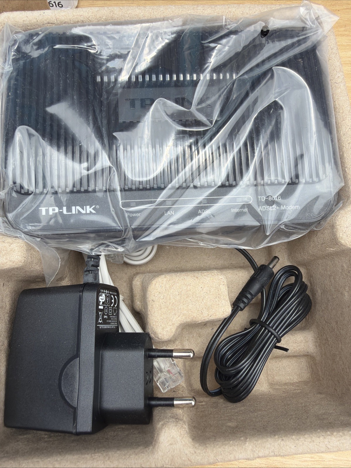 TP-Link TD-8616 ADSL2+ Modem High Speed Broadband 24Mbps RJ45 – Brand New