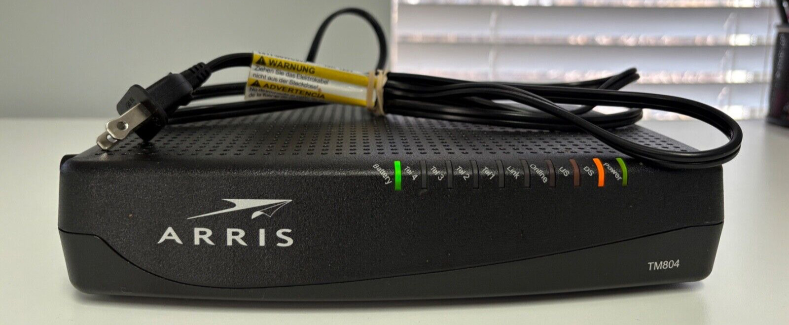 Cable Modem TM804G Arris Touchstone Telephony Docsis 3.0