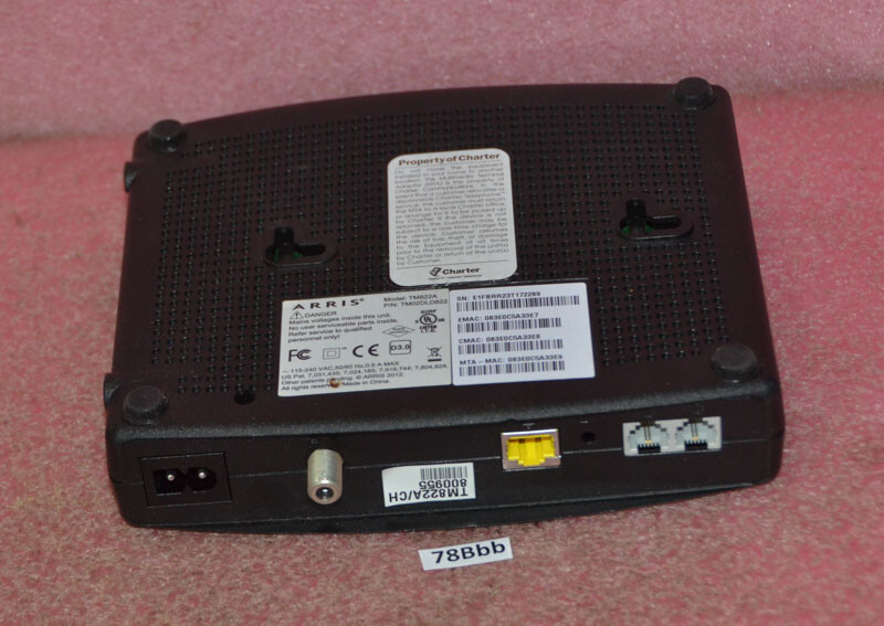 Arris Cable Modem Model TM822A