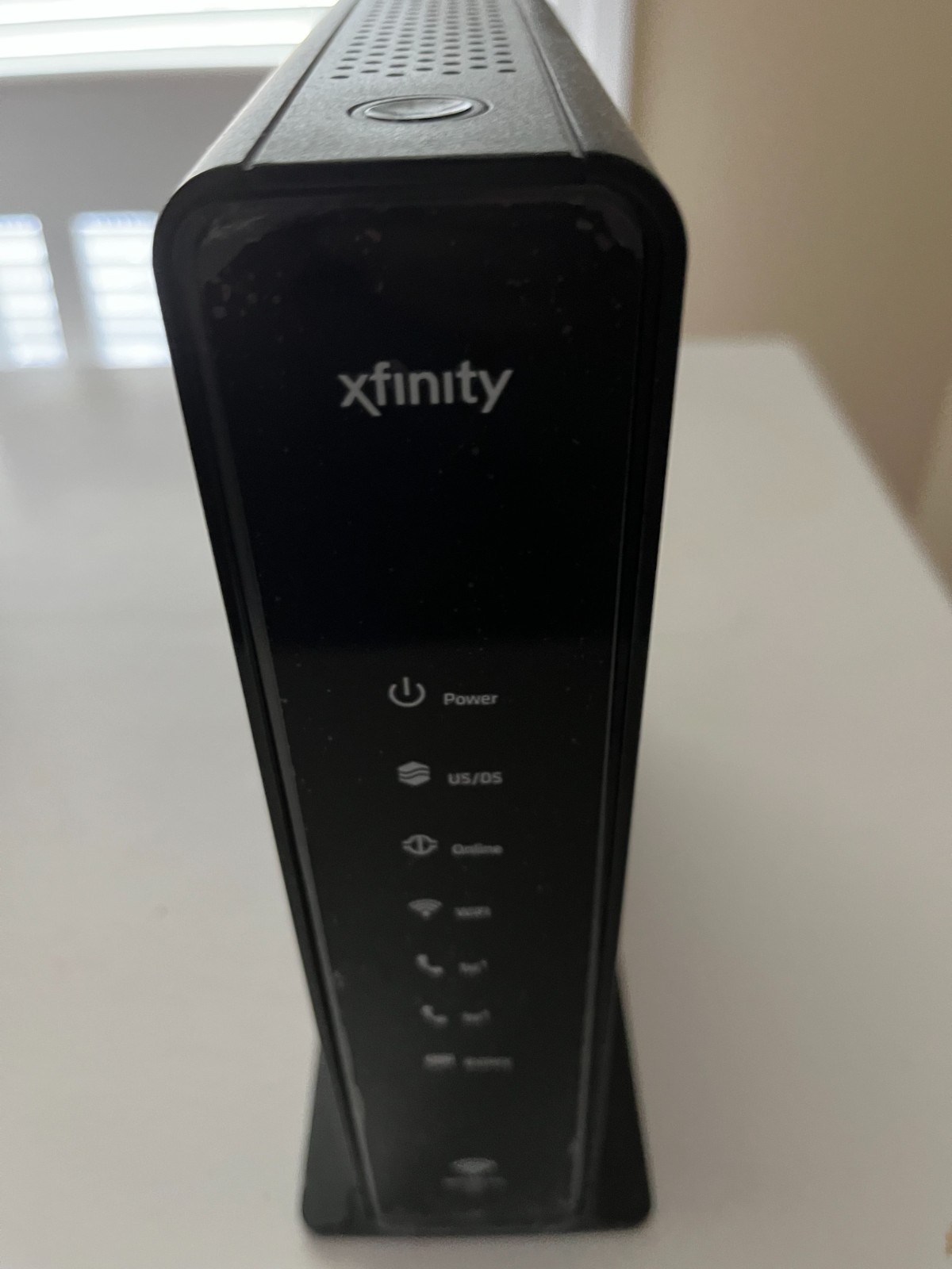 Arris Xfinity Modem Router Arris TG862G/CT . No Box/no powercord