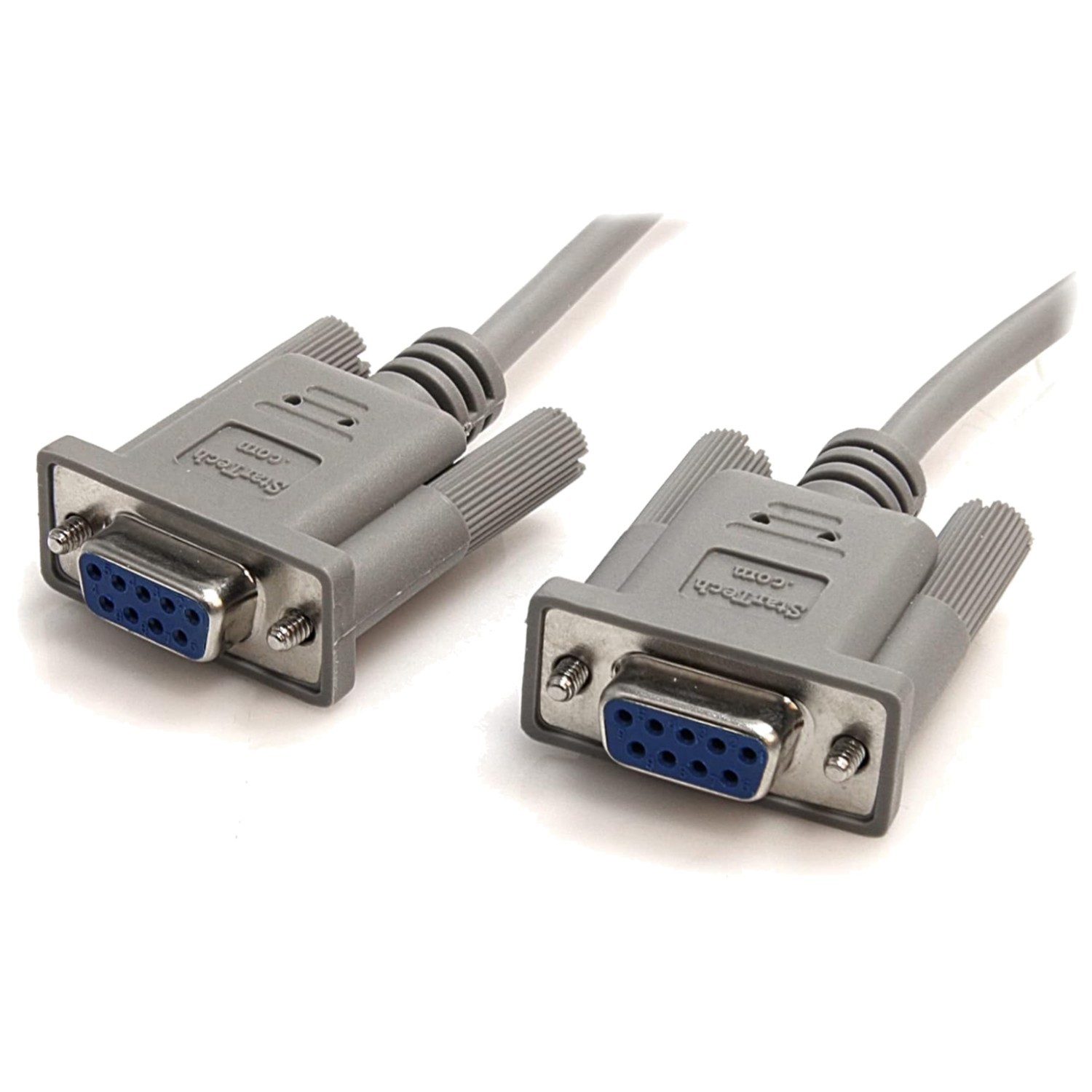 10ft RS232 Null Modem Cable – DB-9 Female to Female – Reliable Data Transfer