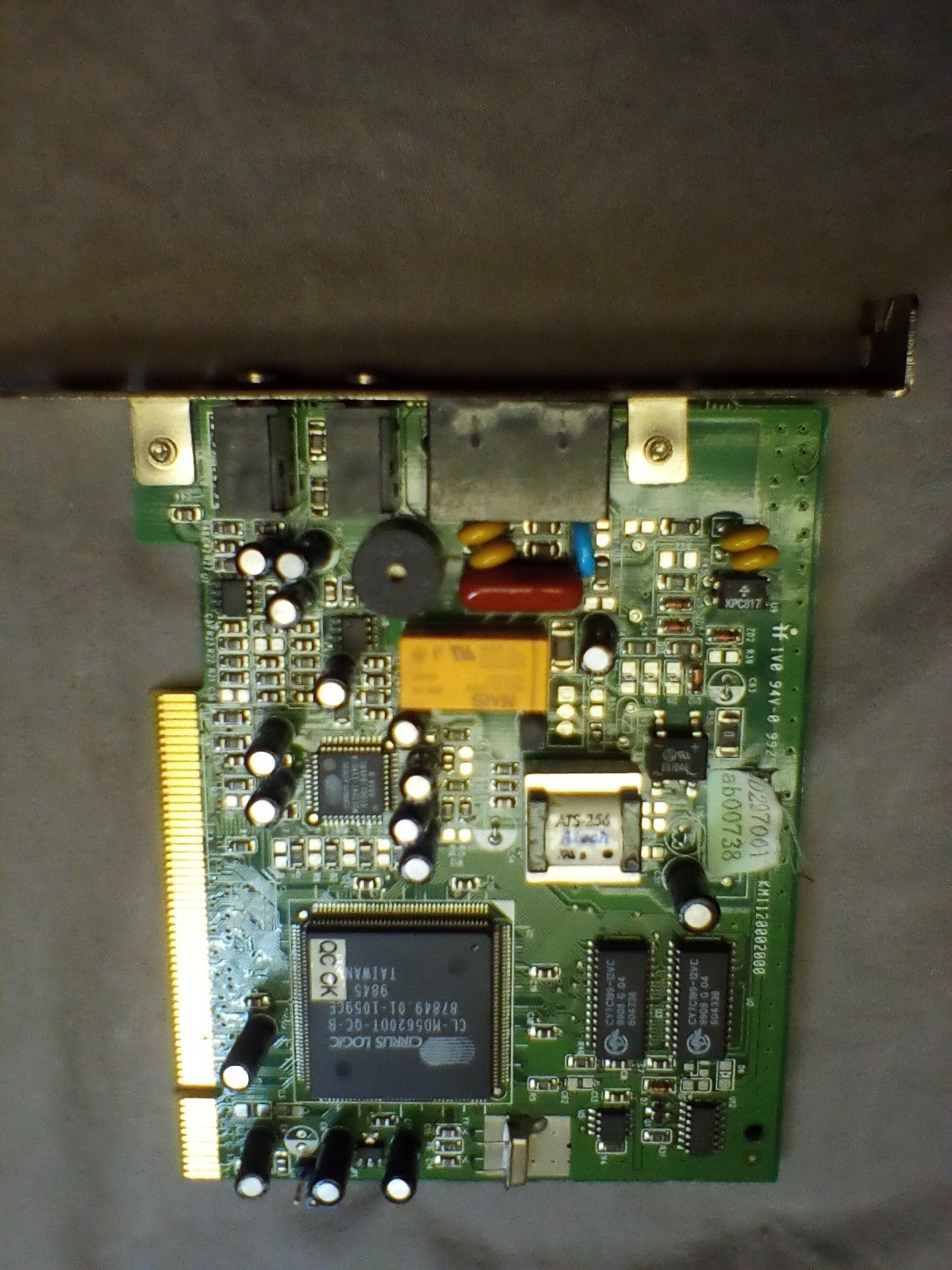 56K voice fax modem, internal V.90 standard, PCI, 91-1P-IM560C