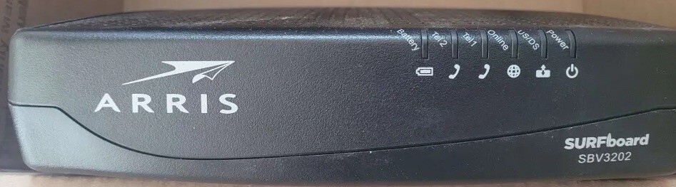 ARRIS Surfboard SBV3202 Docsis 3.0 Comcast Cable Modem with Ethernet