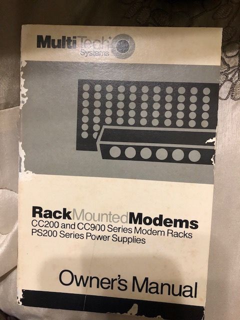 Multi Tech MultiTech Rack Mount Modem PS200 Power Supply for CC216 -Model PS216A